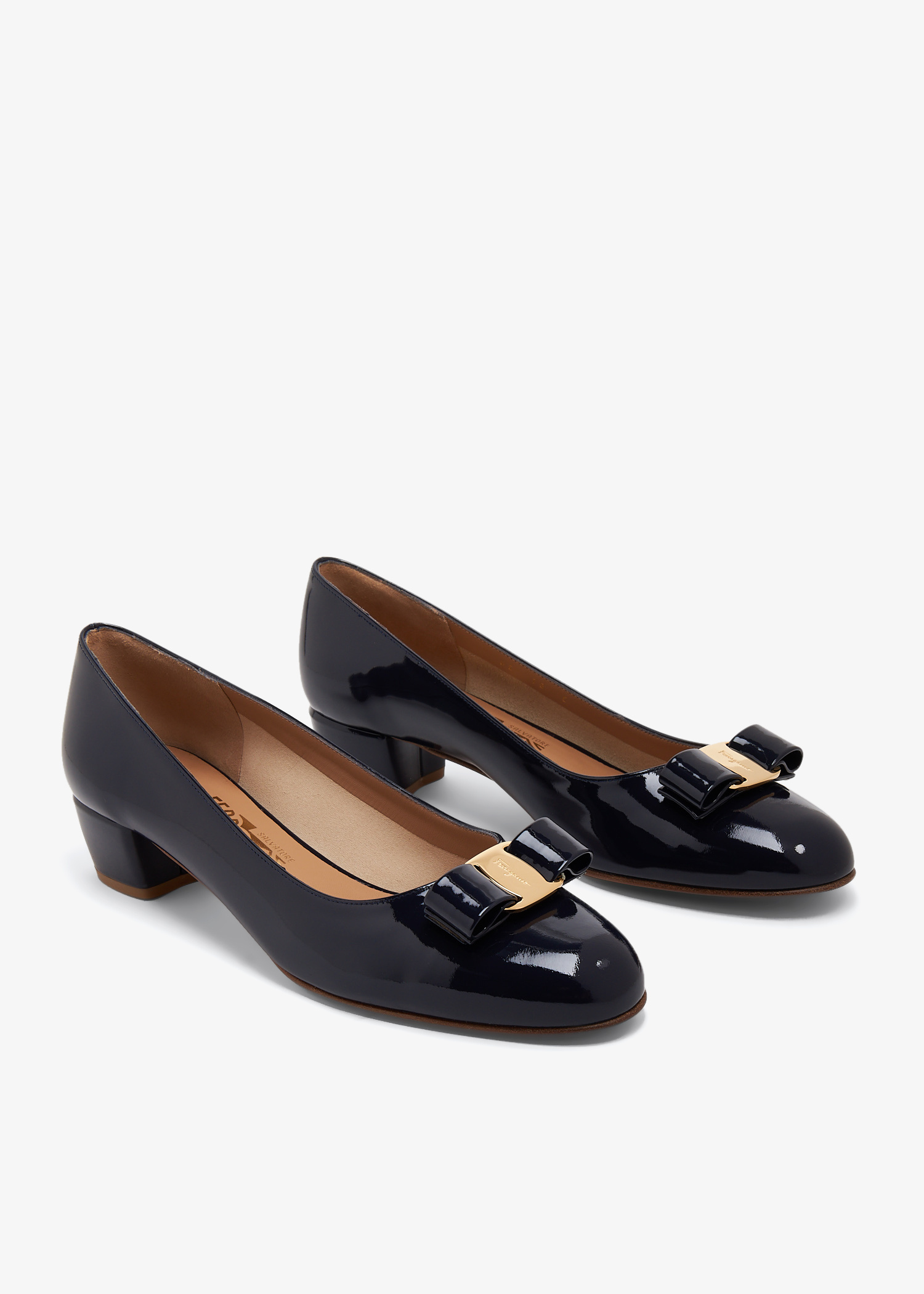 Salvatore Ferragamo VARA 3cm 黒 Vara pump - Women | Ferragamo