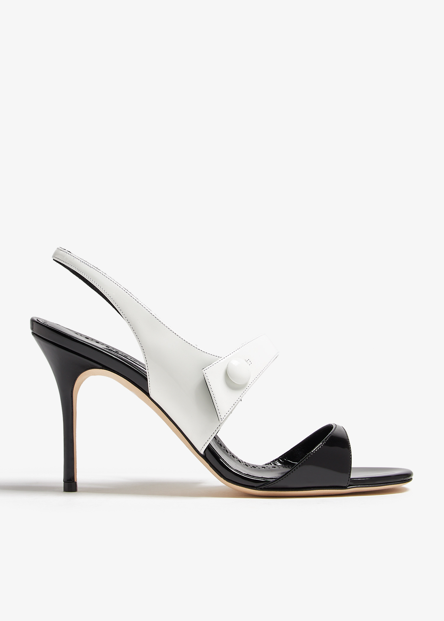 Manolo Blahnik Climnetra slingback sandals for Women - Black