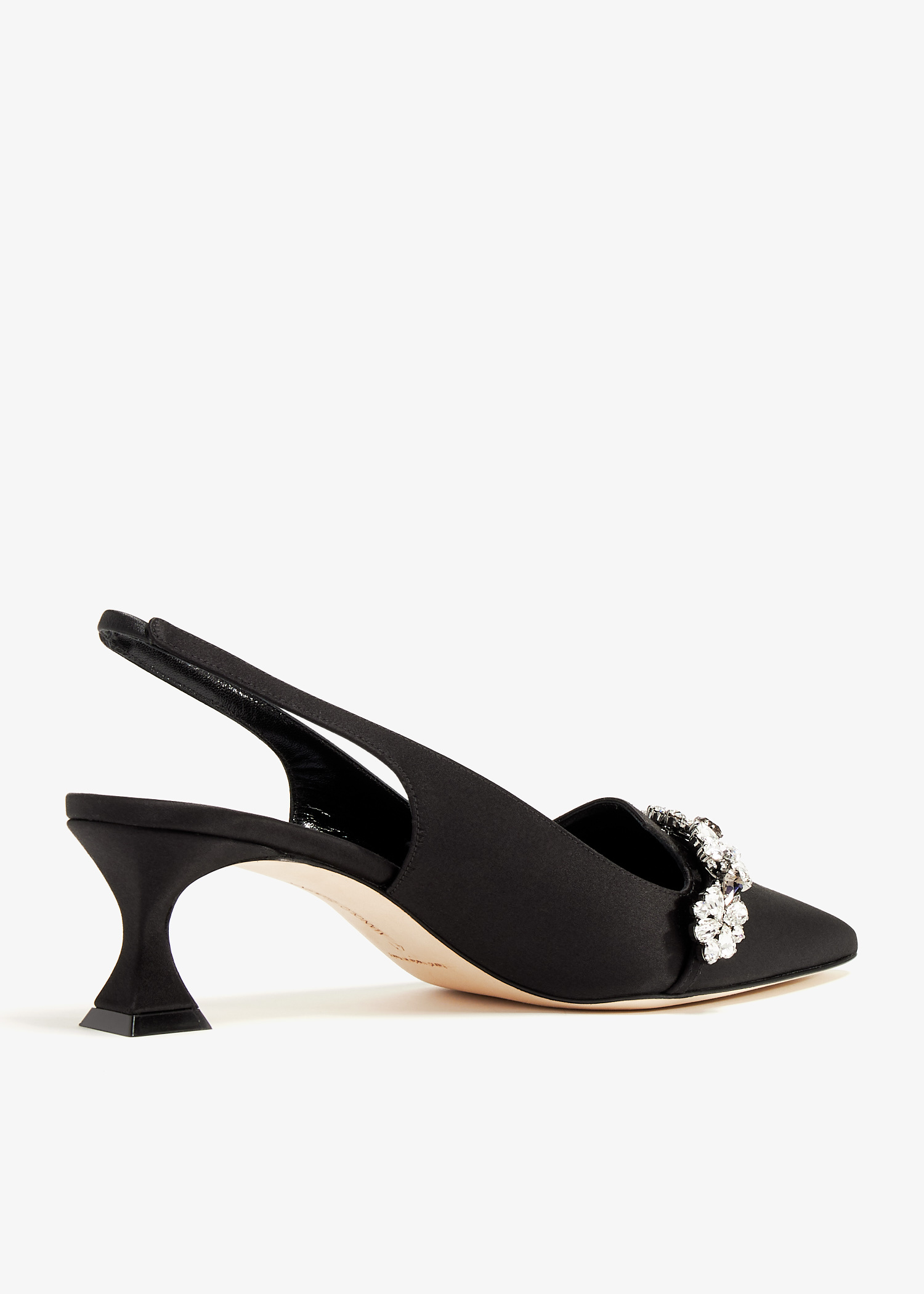 Manolo Blahnik Perlon slingback pumps for Women - Black in