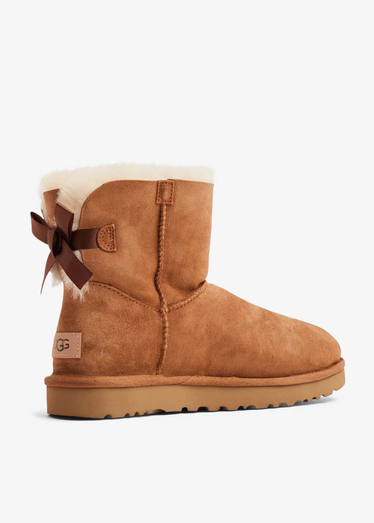 UGG Mini Bailey Bow II boots for Women - Brown in KSA