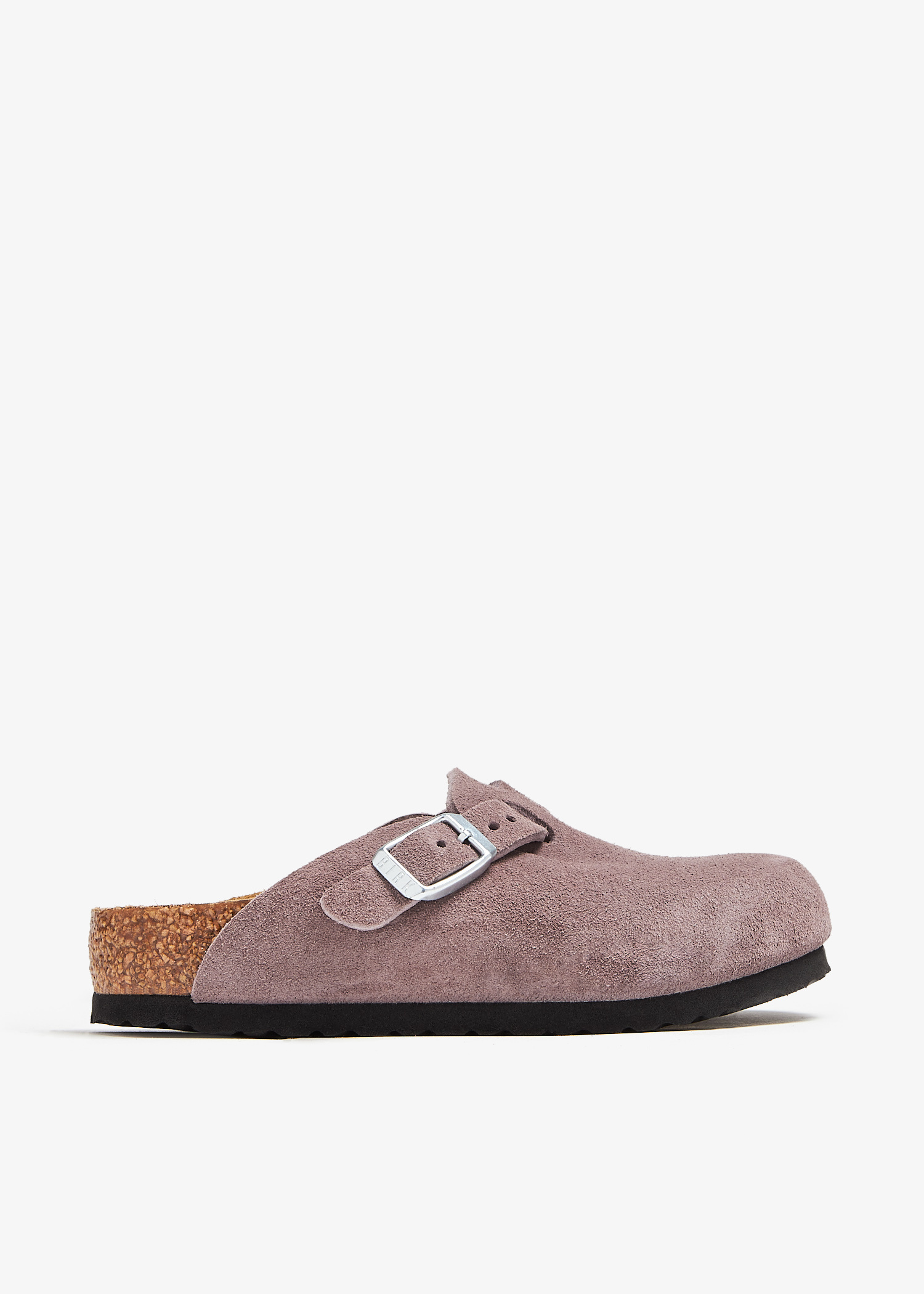 Boston Chunky Suede Leather Warm Sand | BIRKENSTOCK