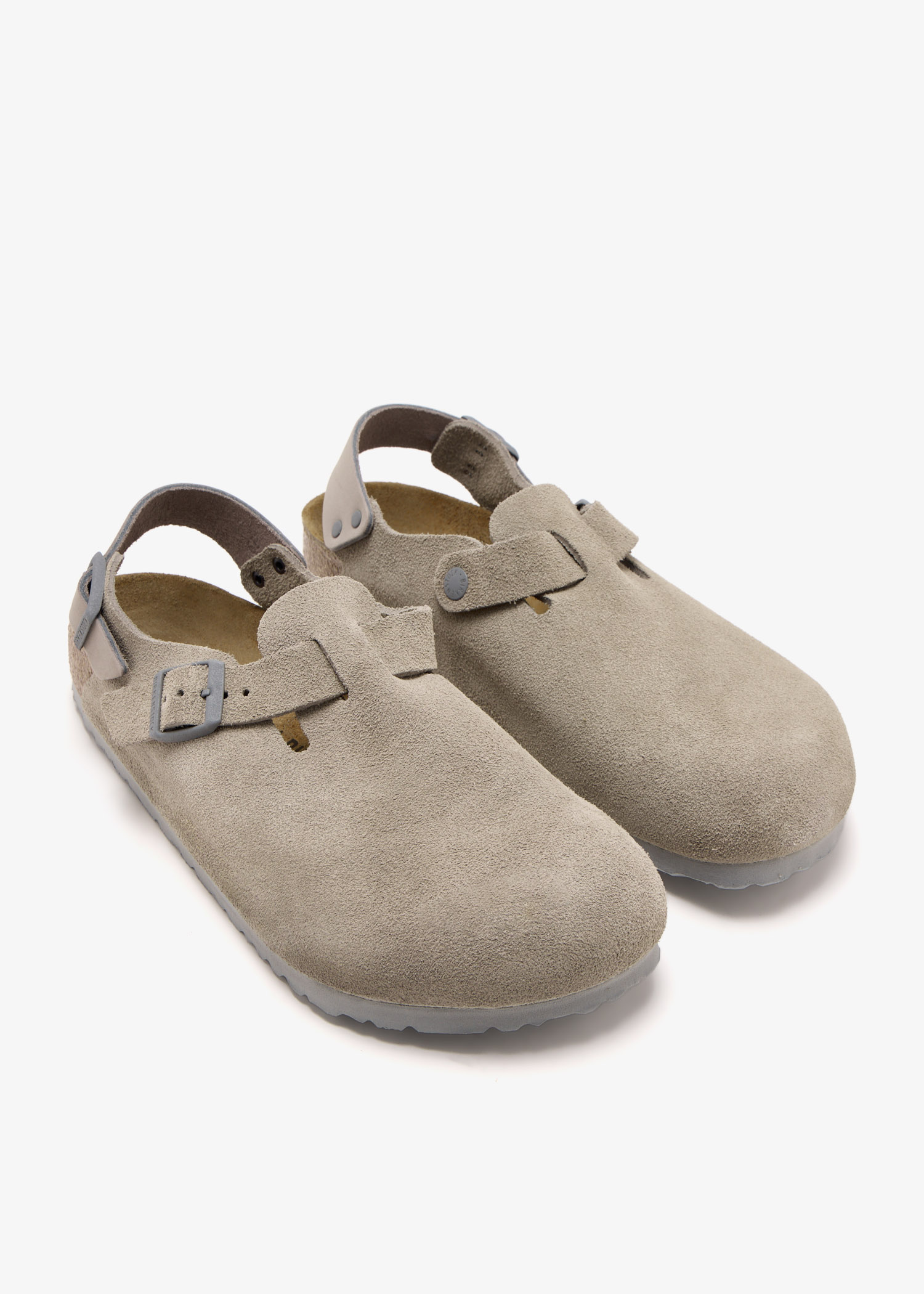 Birkenstock Tokio II regular-width clogs for Men - Grey in