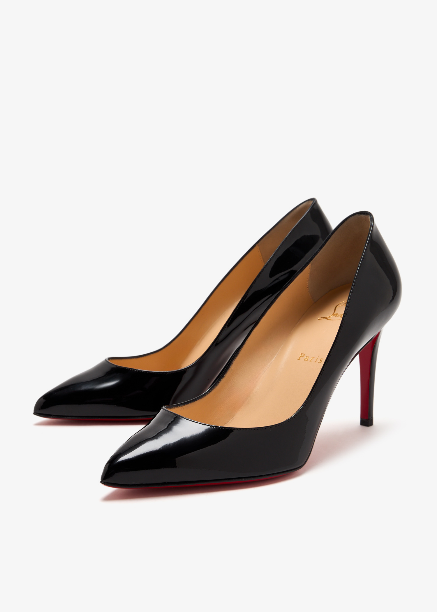 ディズニープリンセスのベビーグッズも大集合 Louboutin Christian Pigalle in Black - Women for pumps 85 ハイヒール/パンプス
