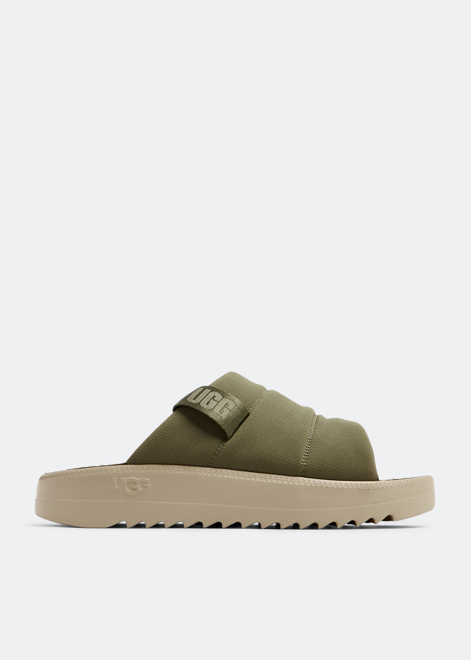 UGG Maxxer Slide sandals for Men - Green in Qatar | Level Shoes