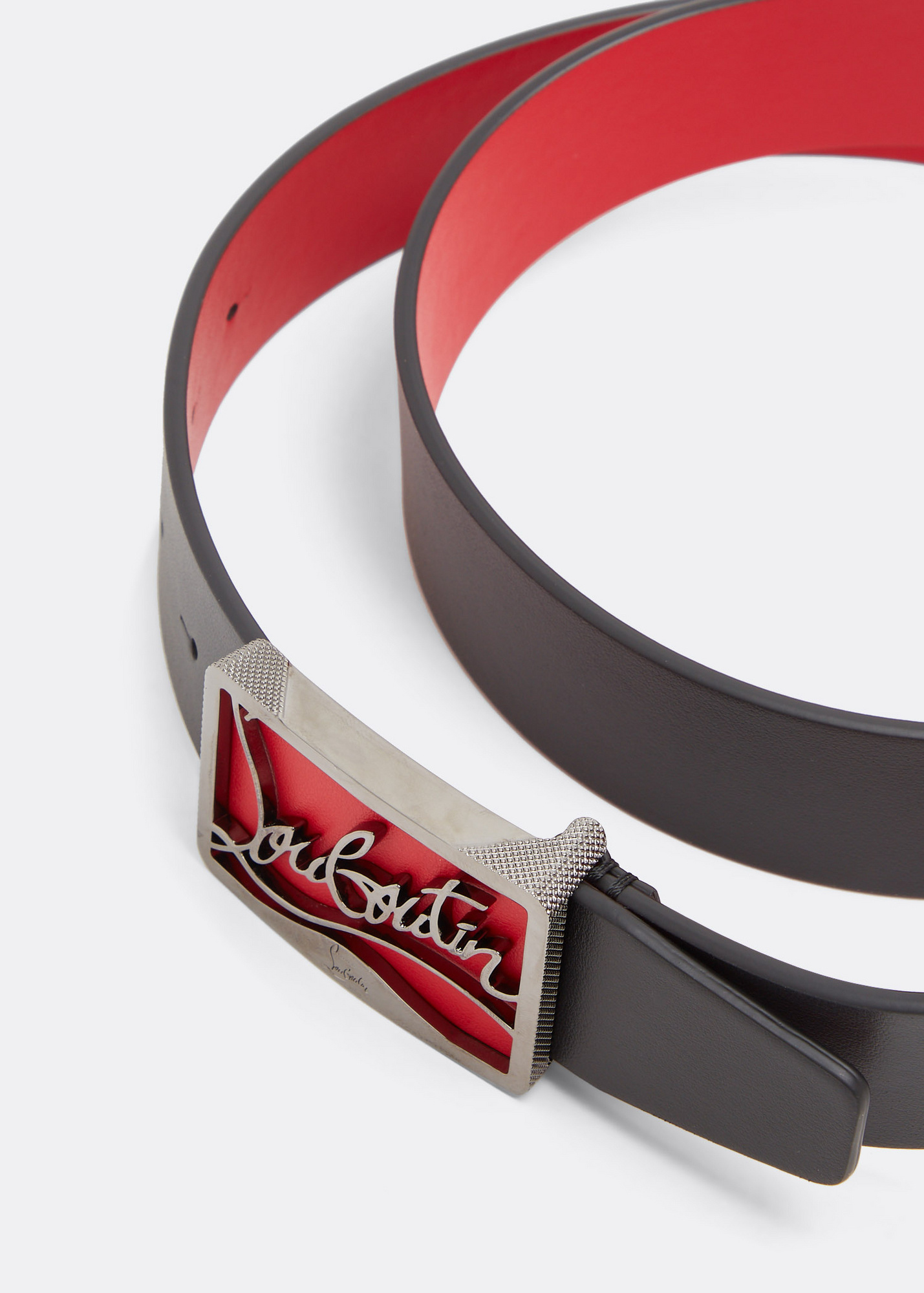 Christian Louboutin Ricky belt for Men - Black in UAE