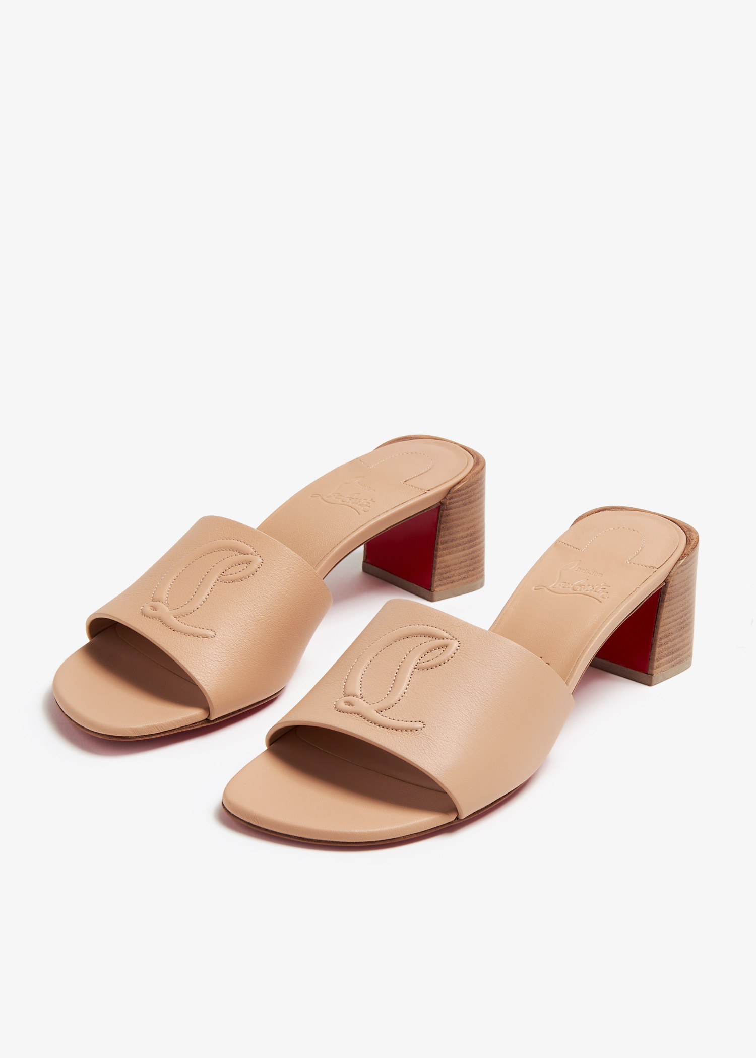 Christian Louboutin So CL 55 mules for Women - Beige in