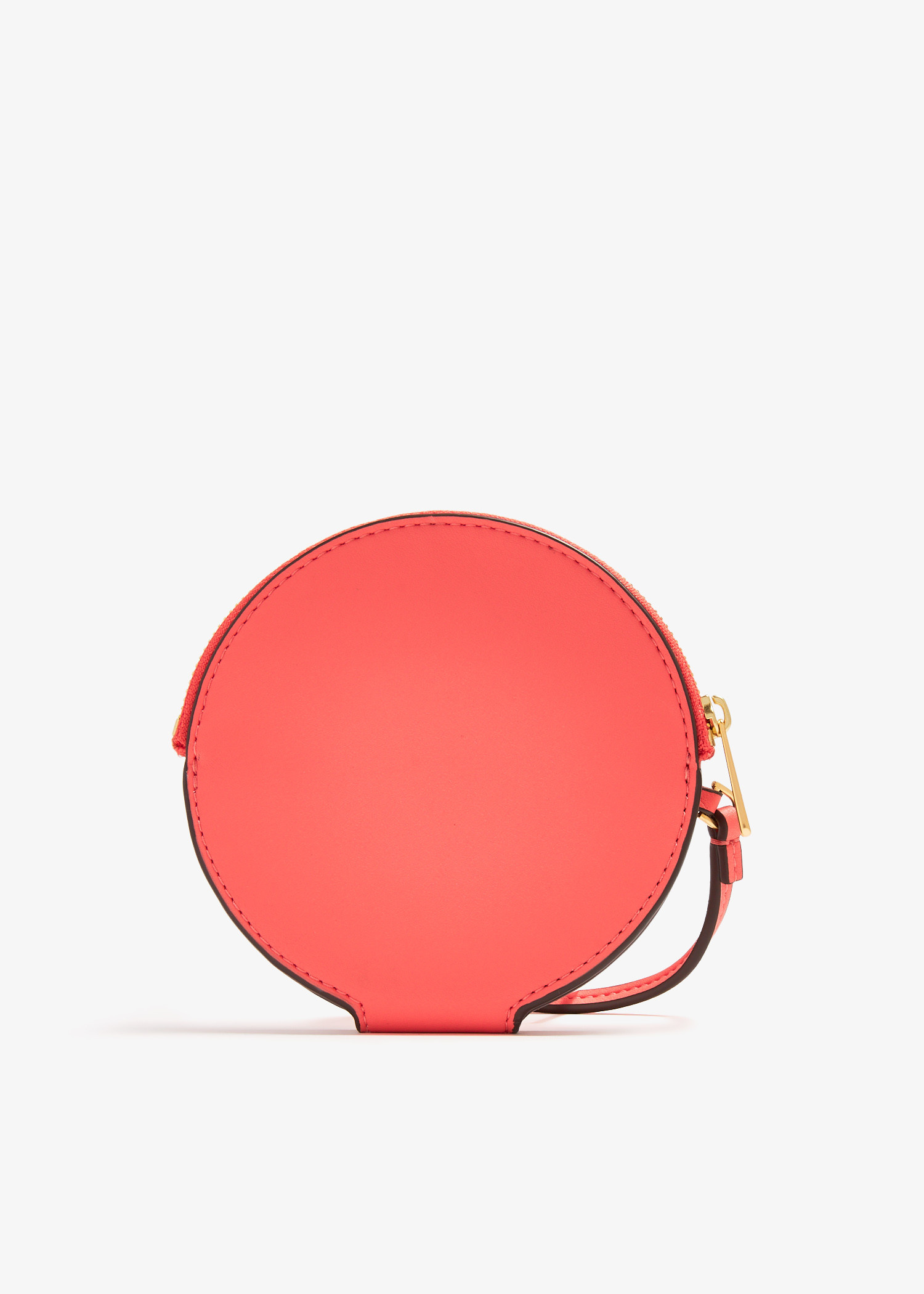Tory Burch Ella Bio circle zip card case for Women - Orange