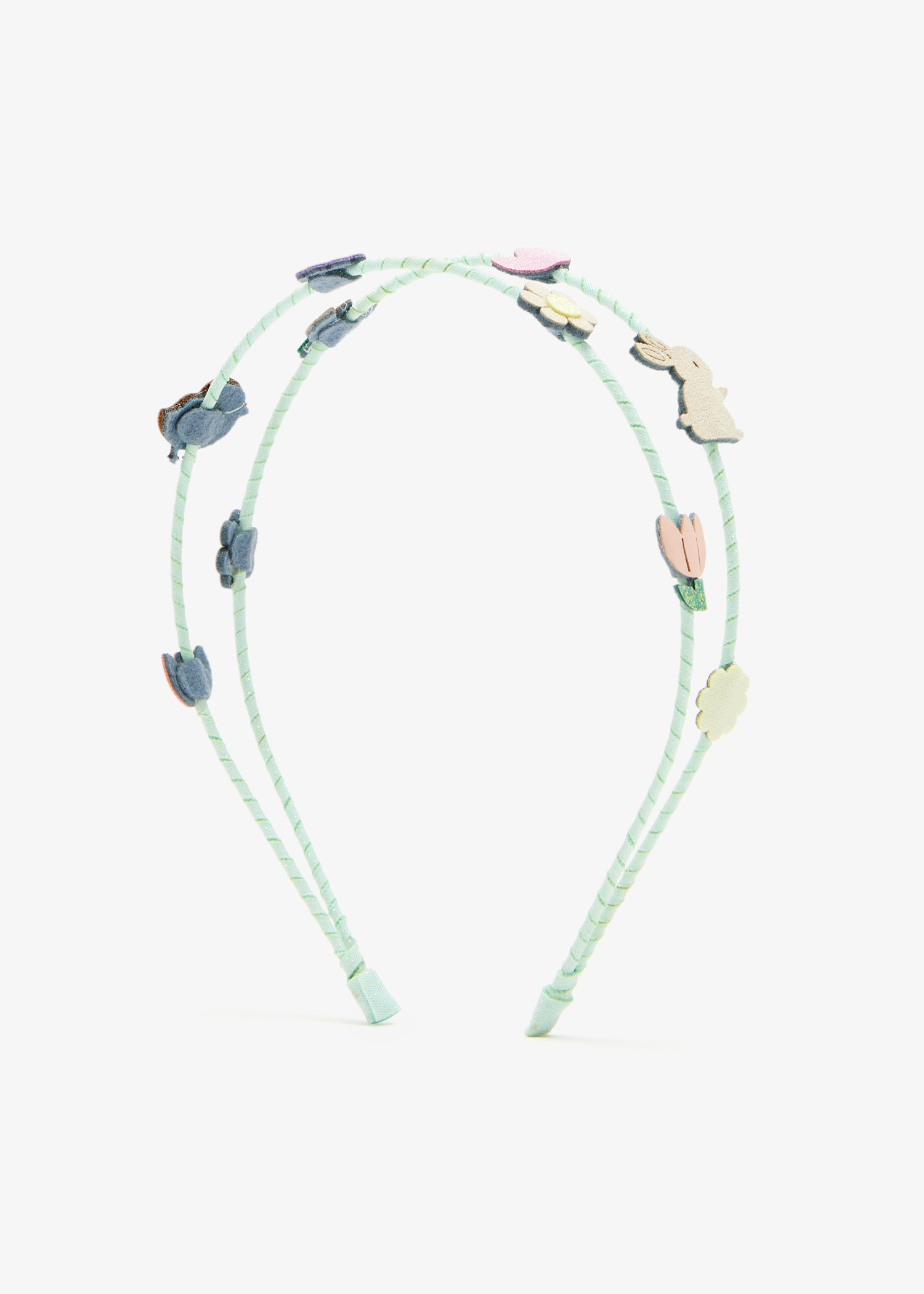 Mimi & Lula Easter double Alice band for Girl - Multicolored