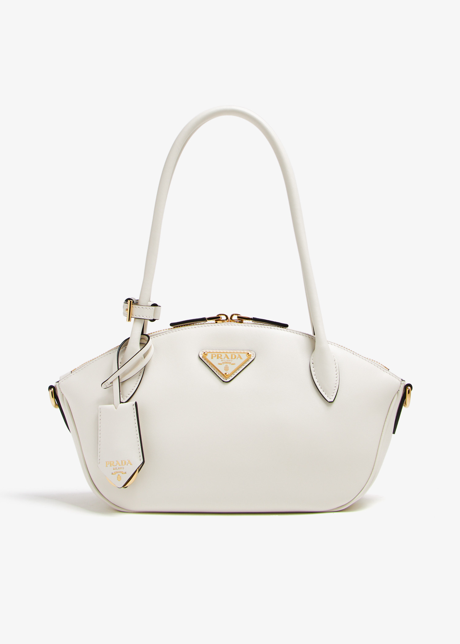 Prada Small leather handbag for Women - White in Qatar