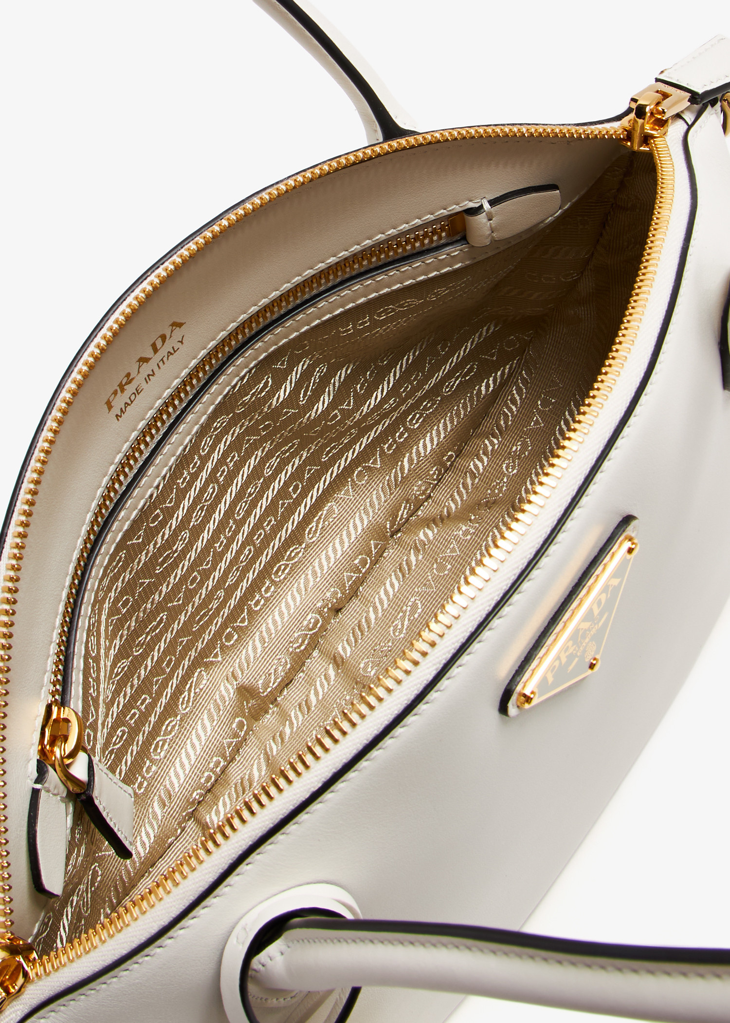 Prada Small leather handbag for Women - White in Qatar