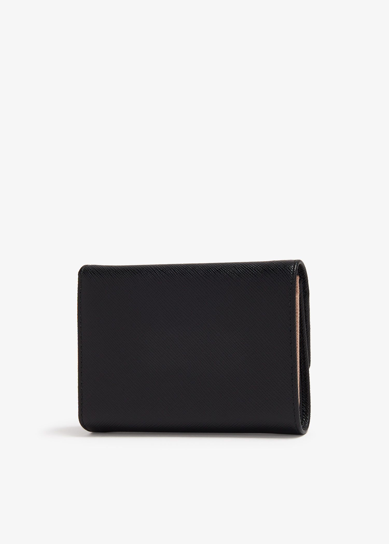 ブラック☆Middle Leather Wallet ミドルウォレット