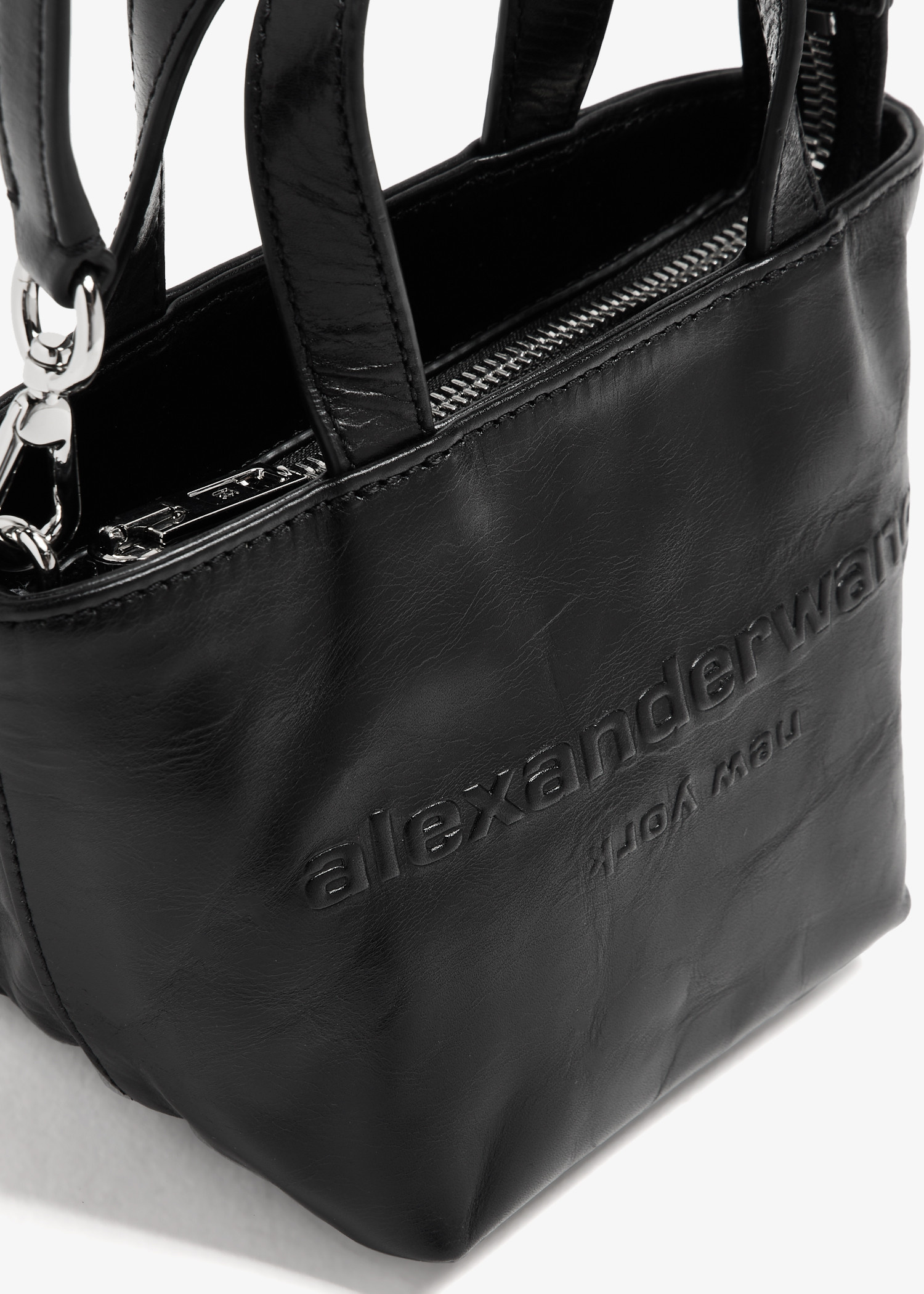 Alexander Wang Punch mini tote bag for Women - Black in