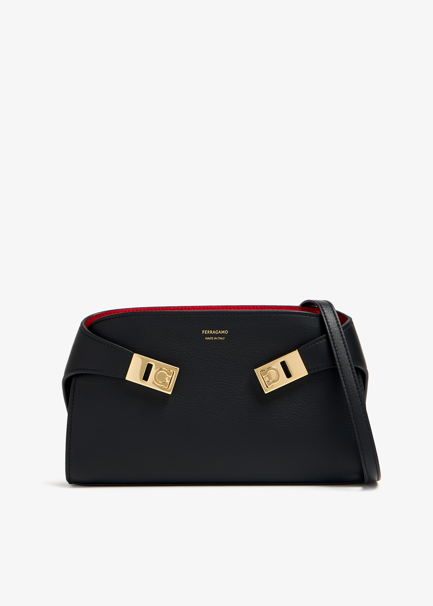Ferragamo Hug crossbody bag for Women - Black in Qatar