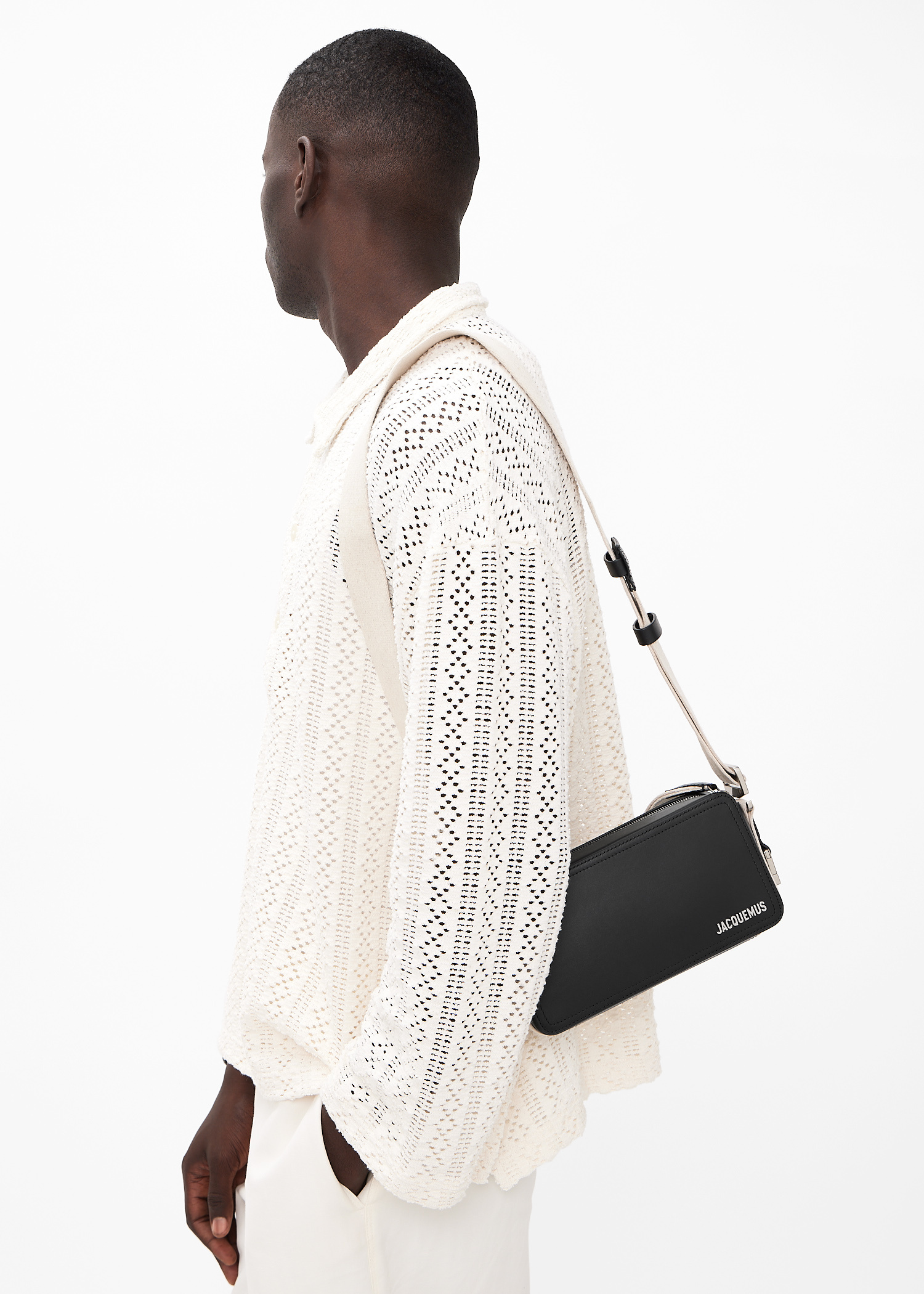 JACQUEMUS ツイストティテルロンクトレス 251DR2302381 990 White la robe peplo longue dress Jacquemus - women