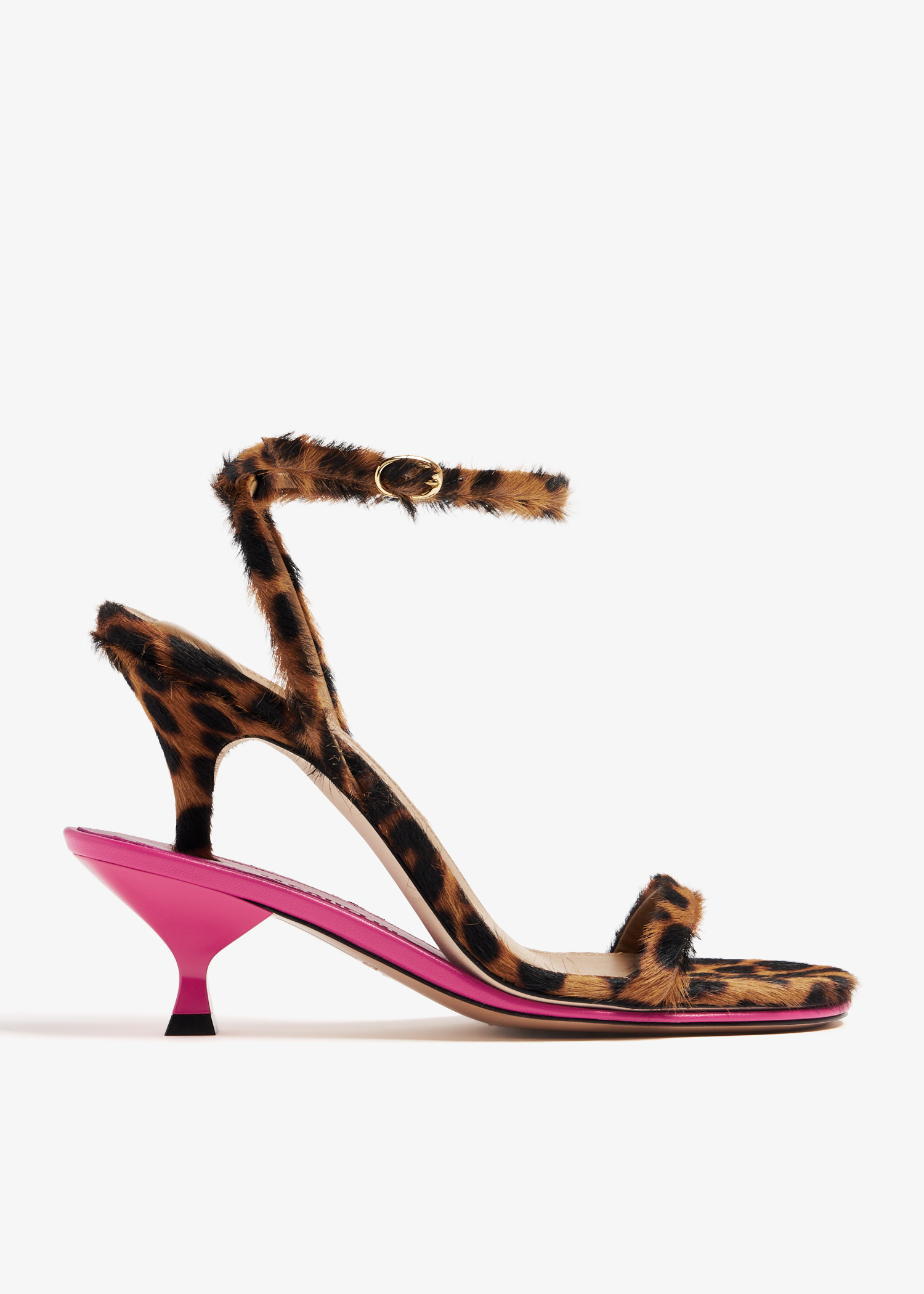 Jacquemus Les Doubles sandals for Women - Animal Printed in