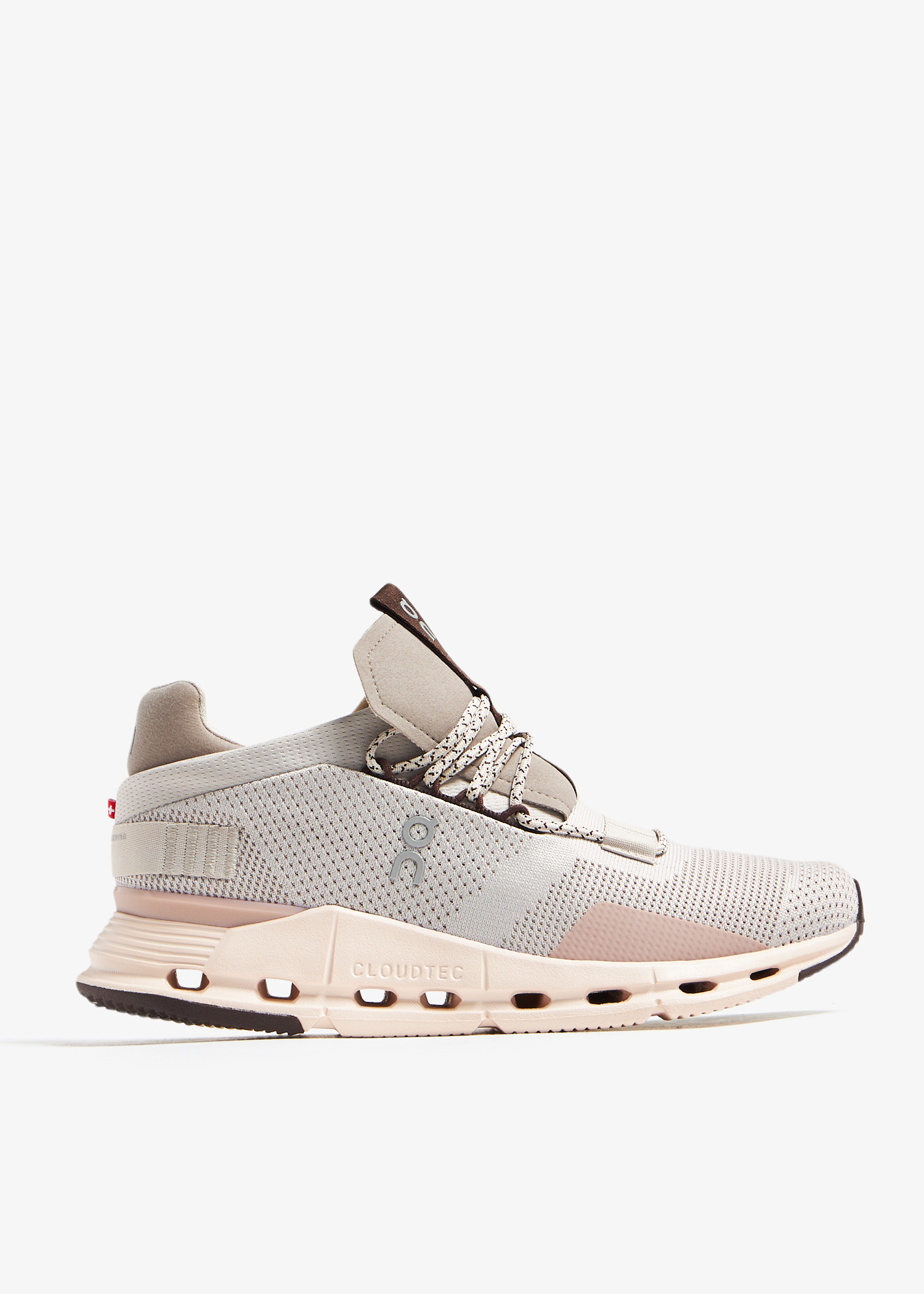 On Cloudnova sneakers for Women - Beige in Qatar | Level Shoes