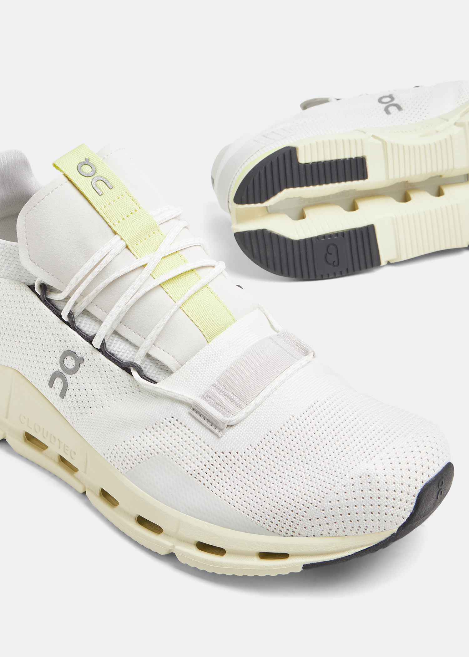 On Cloudnova sneakers for Men - White in Qatar | Level Shoes