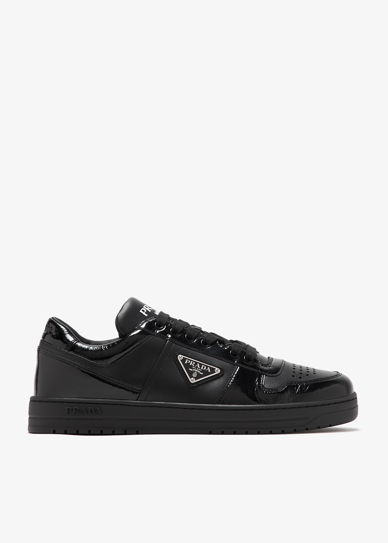 円高還元 for sneakers leather Downtown Prada Men UAE in Black - ピンズ・ピンバッジ・缶バッジ