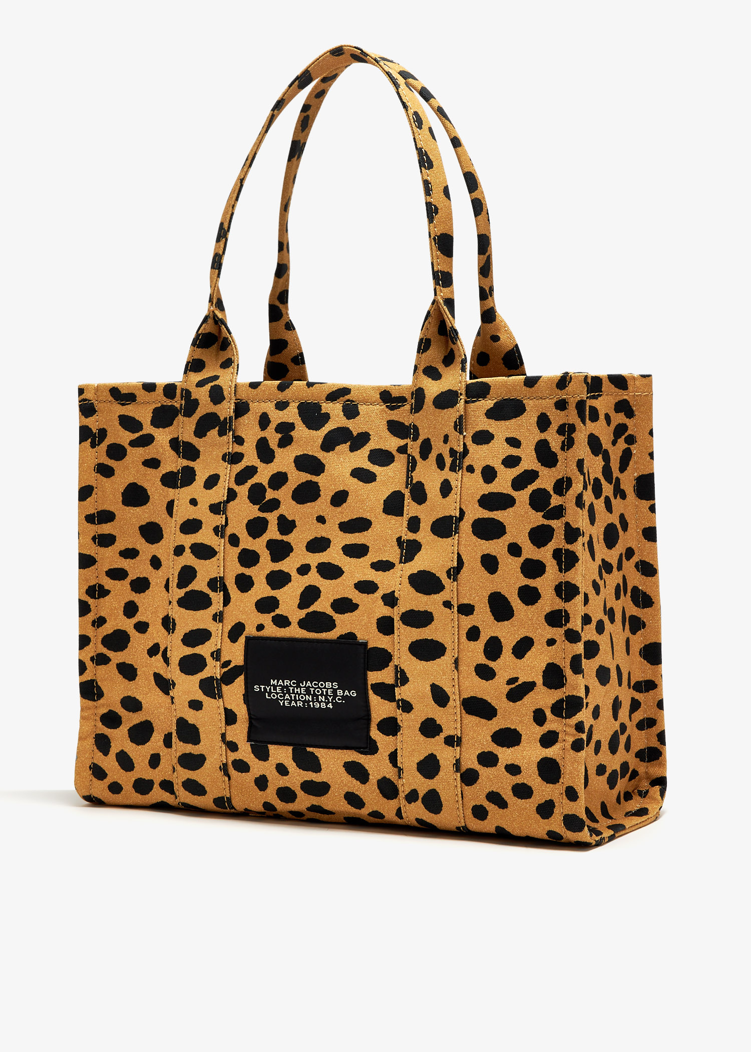 トートバッグ MARC JACOBS 'The Cheetah Canvas Large Tote' shopping bag Marc Jacobs The Large Cheetah Canvas Tote Bag | Saks Fifth