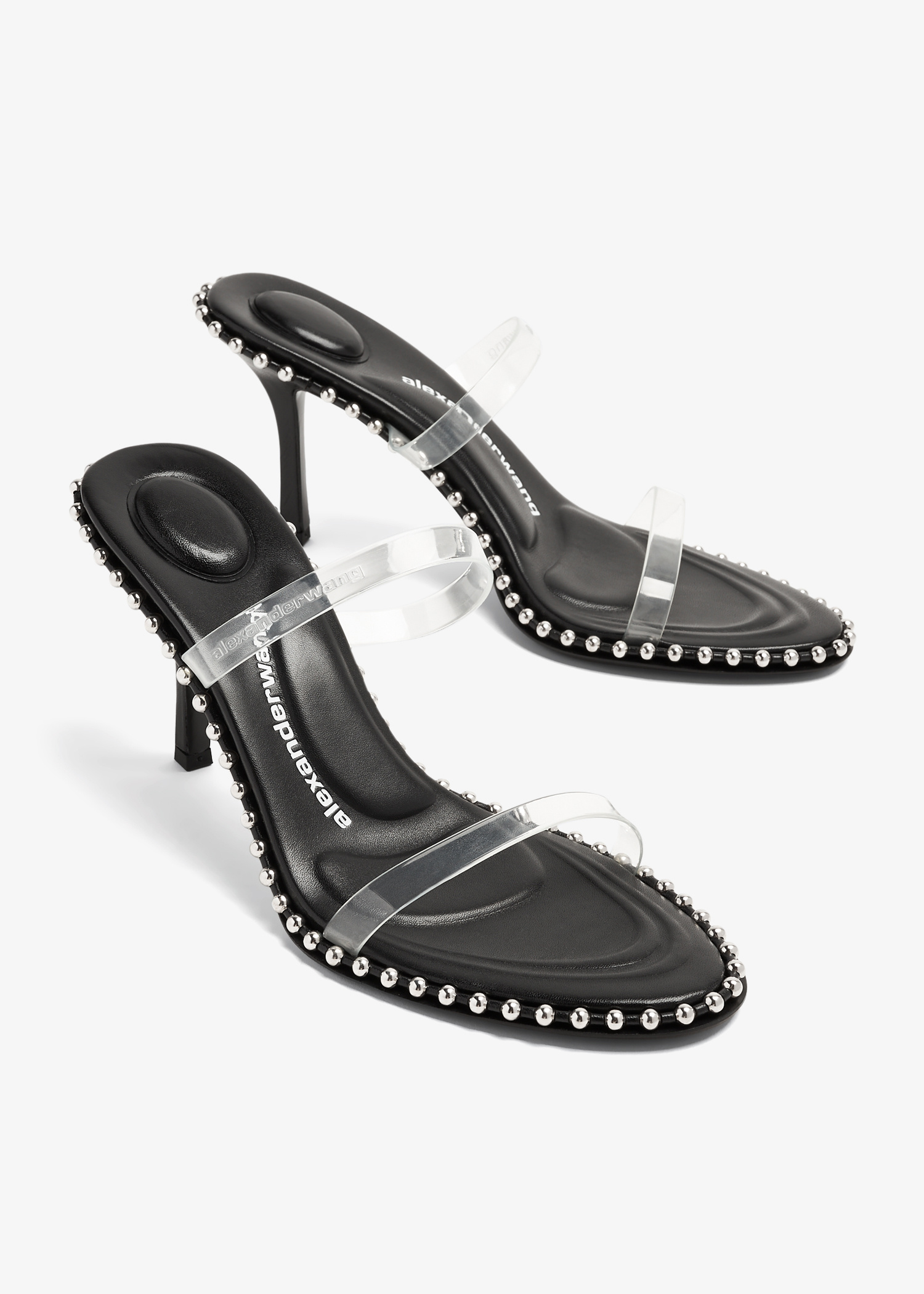 Alexander Wang Nova 85 slide sandals for Women - Black in