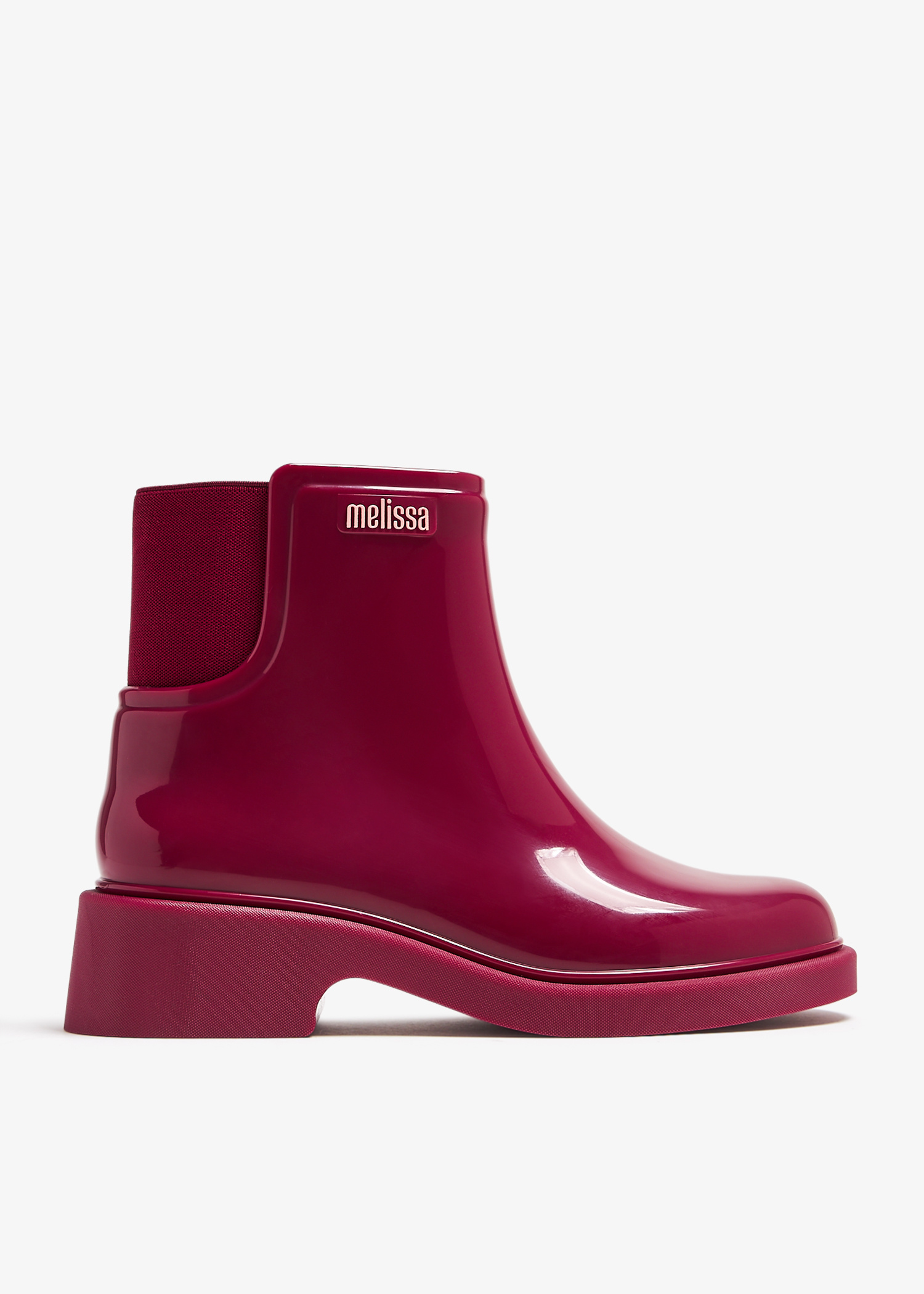 Melissa Melissa Chelsea boots for Women - Burgundy in UAE