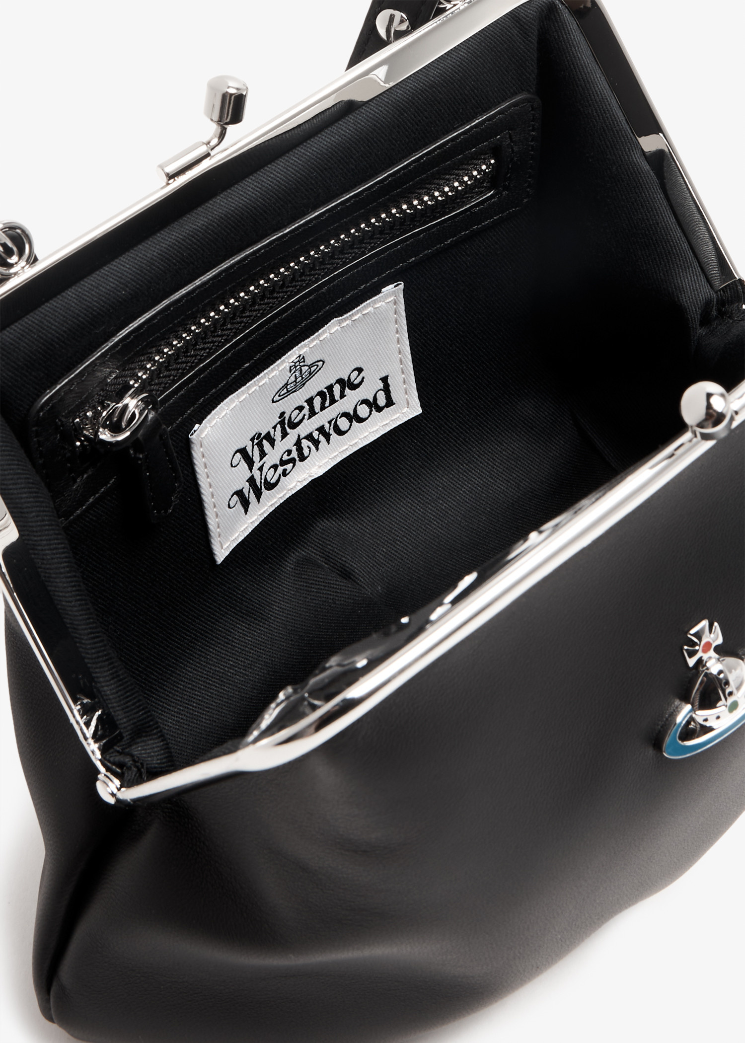 Vivienne Westwood Granny Frame purse for Women - Black in