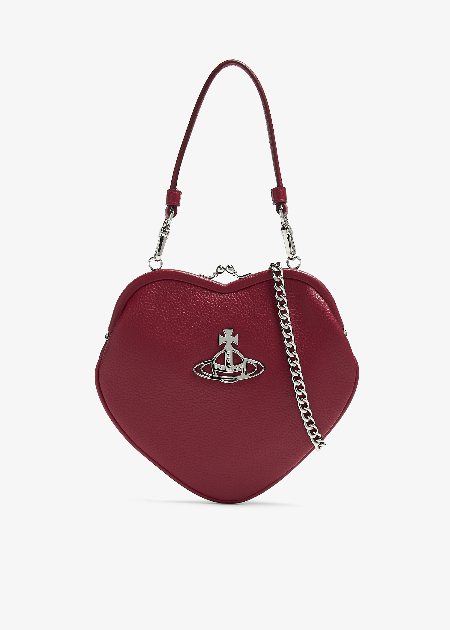 Vivienne Westwood Belle heart frame purse for Women - Red in