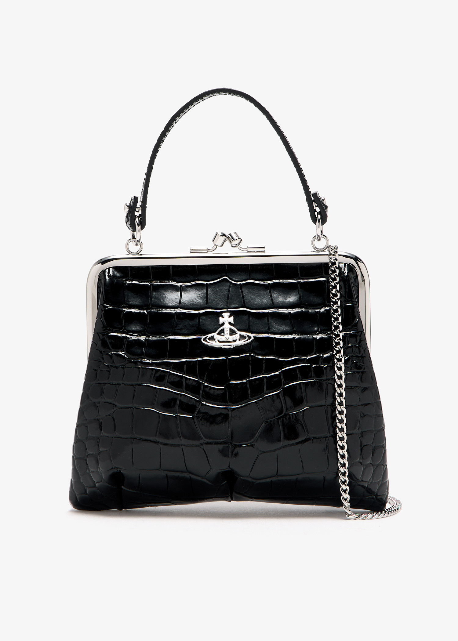 Vivienne Westwood Granny Frame purse for Women - Black in