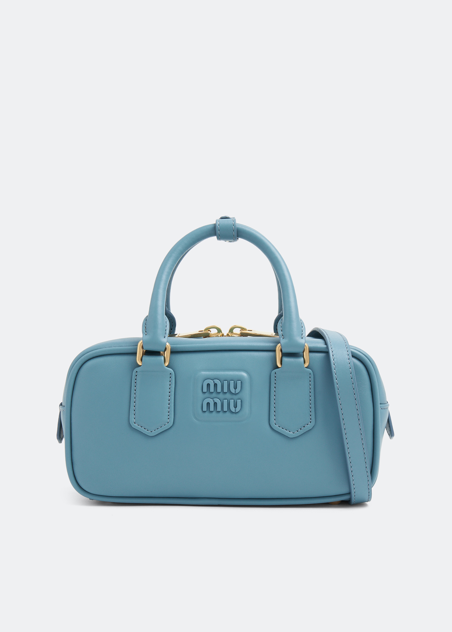 Prada galleria 女士皮革迷你包- 蓝色阿联酋| level shoes