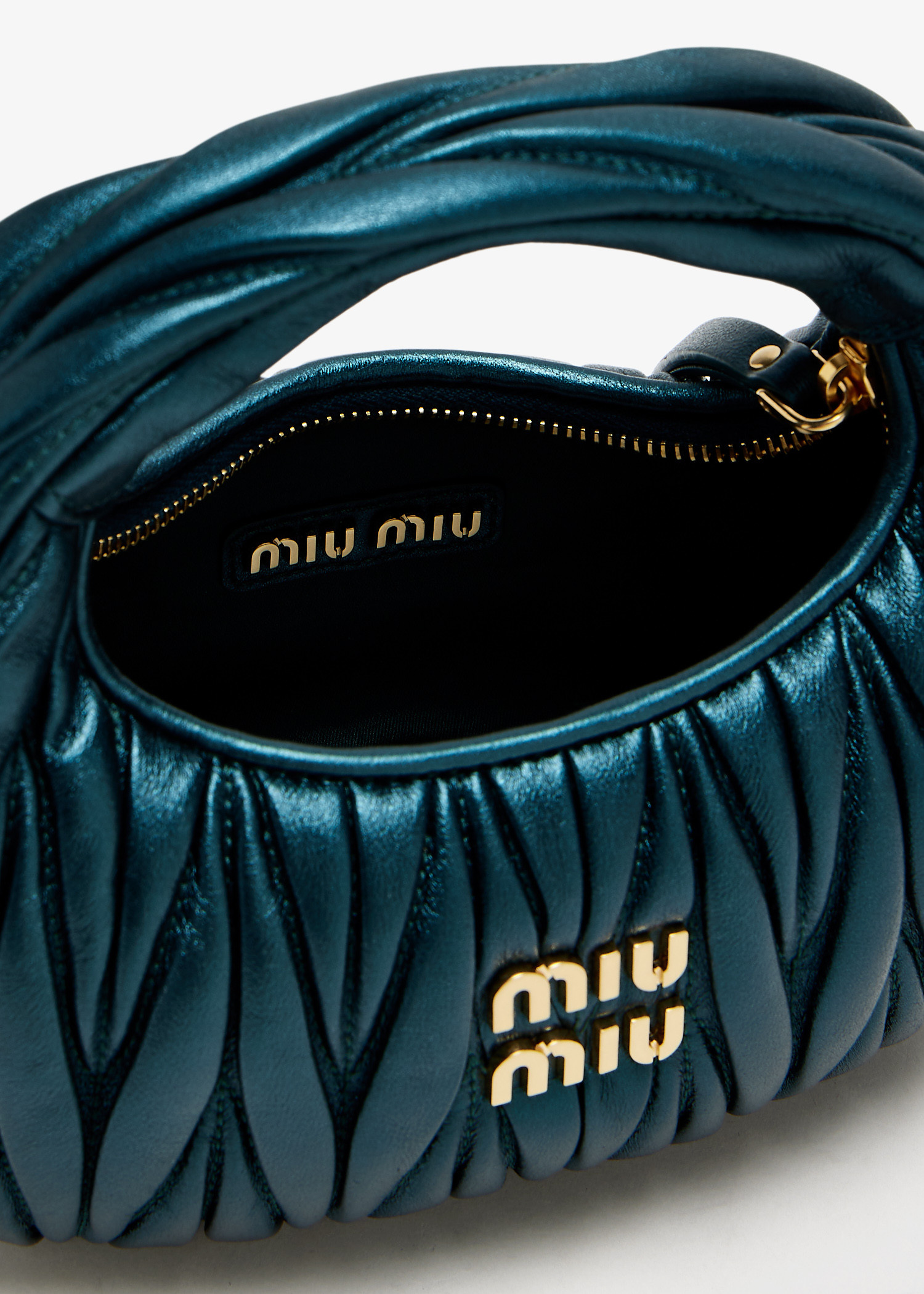 ショルダーバッグ・ポシェット MIU MIU (Sacca in soft leather) MIU MIU】 Materasse Nappa Leather Mini Bag (MiuMiu