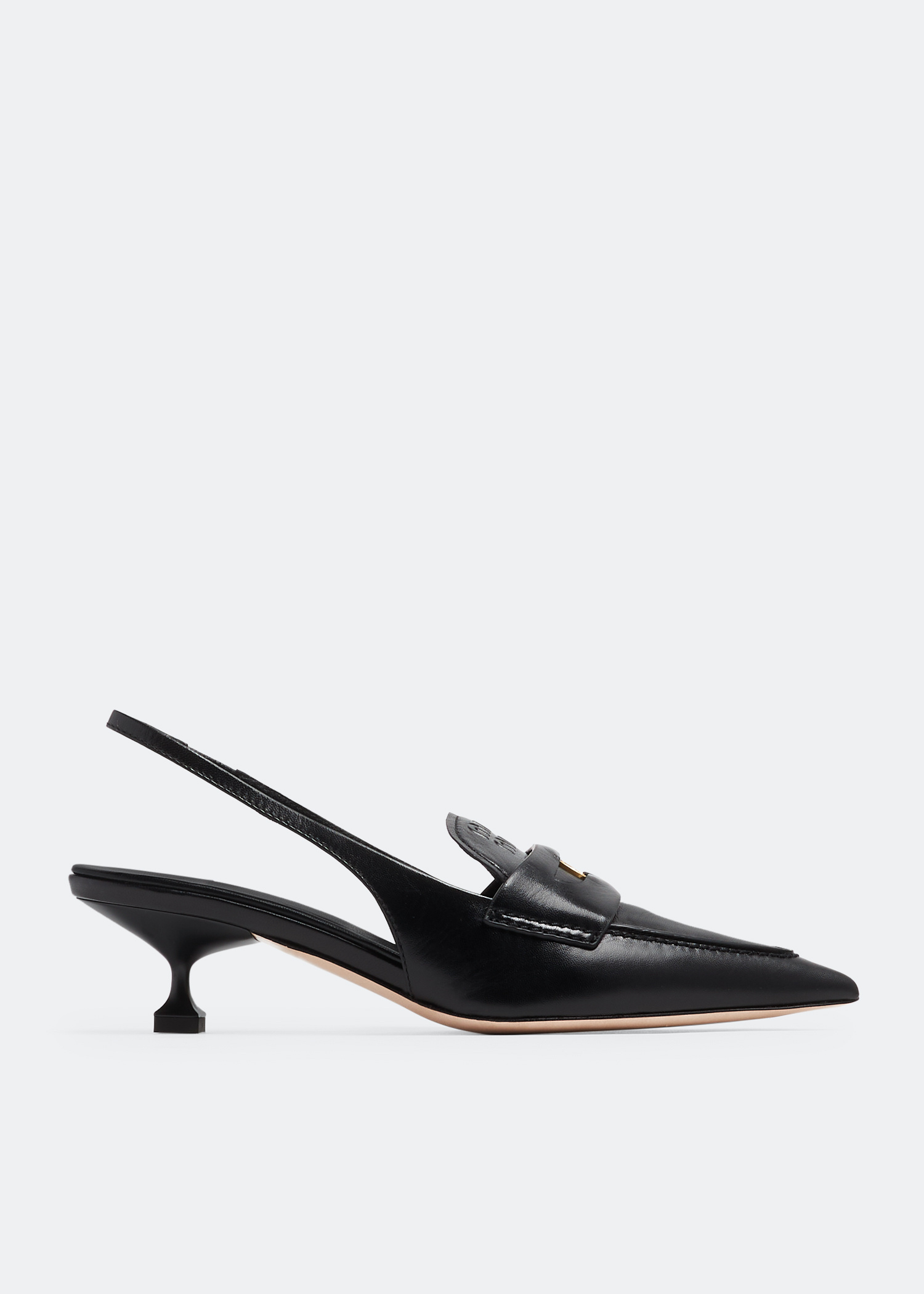 ★関税込★BLACKPURPLE★Mochi slingback★ Miu miu Slingback pumps available on SUGAR - 176320