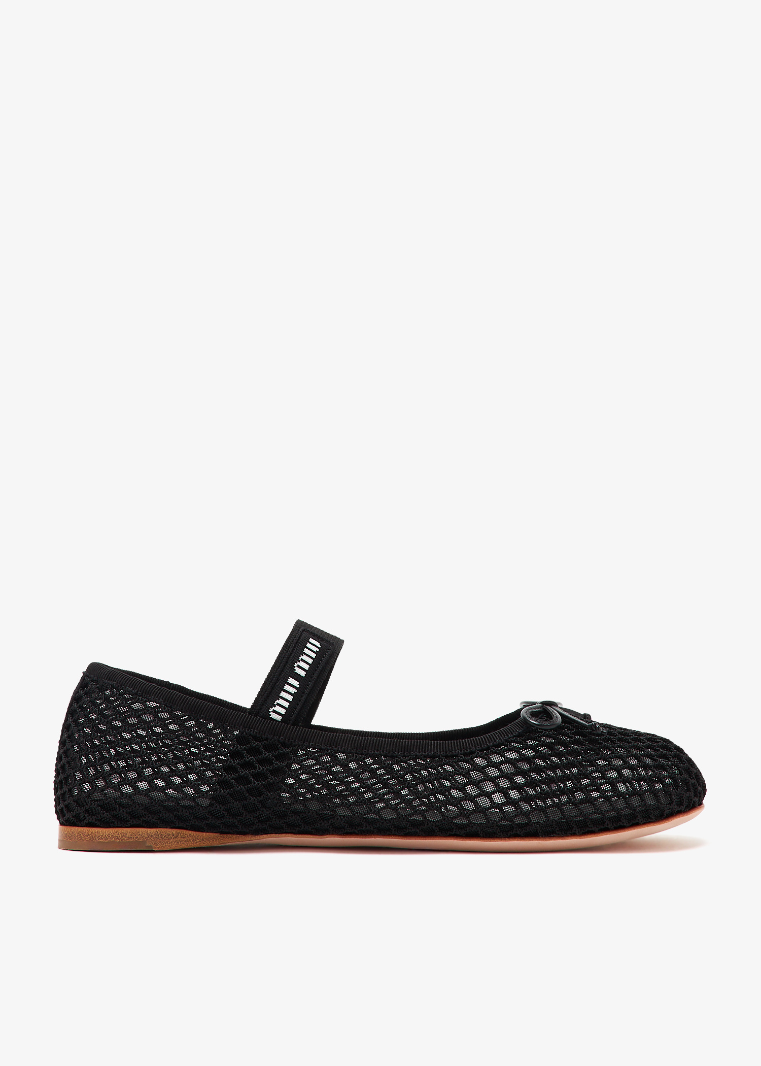 Miu Miu | Shoes | Miu Miu Cowhide Fashion Strap Ballet Shoes