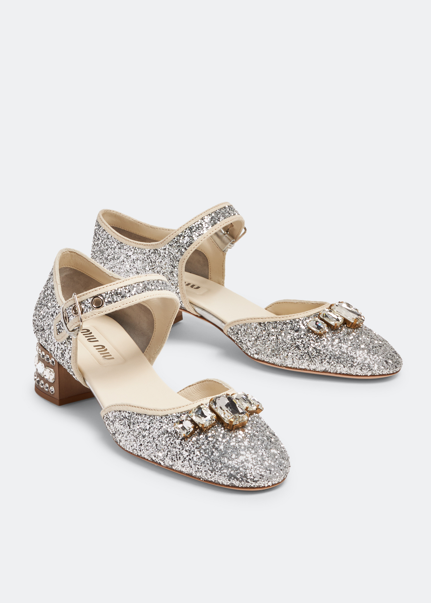 miu miu ♡可愛い♡ドット柄リボンミュール GDスタッズ 38(24cm) miu miu ♡可愛い♡ドット柄リボンミュール GDスタッズ 38(24cm)