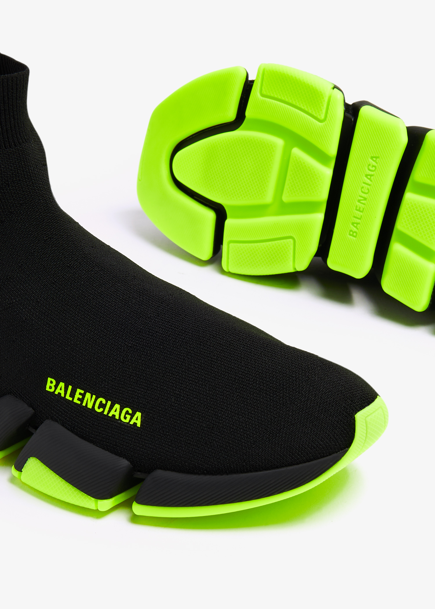 【国内発送関税込】【BALENCIAGA】Speed 2.0 sneakers ホワイト の ウィメンズ Speed Lace-up スニーカー スニーカー