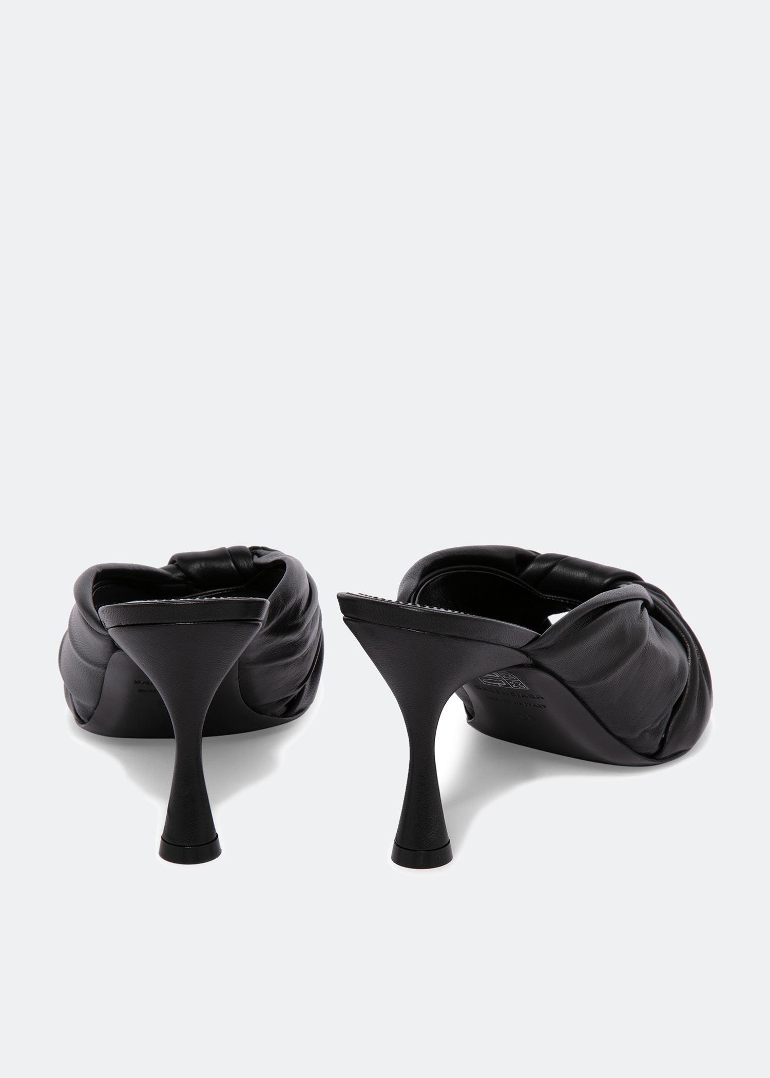 Balenciaga Drapy mules for Women - Black in UAE | Level Shoes