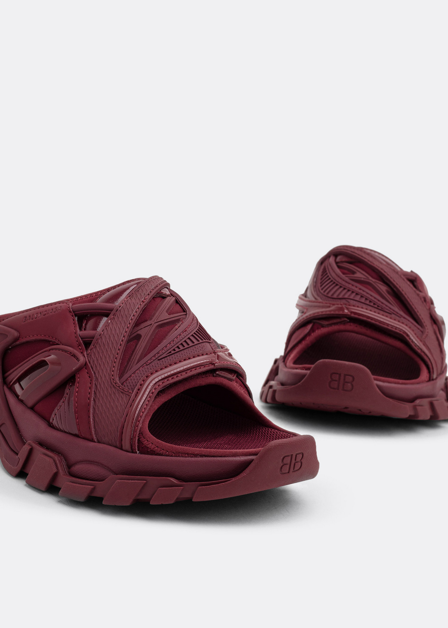 Balenciaga Track slide sandals for Women - Black in UAE