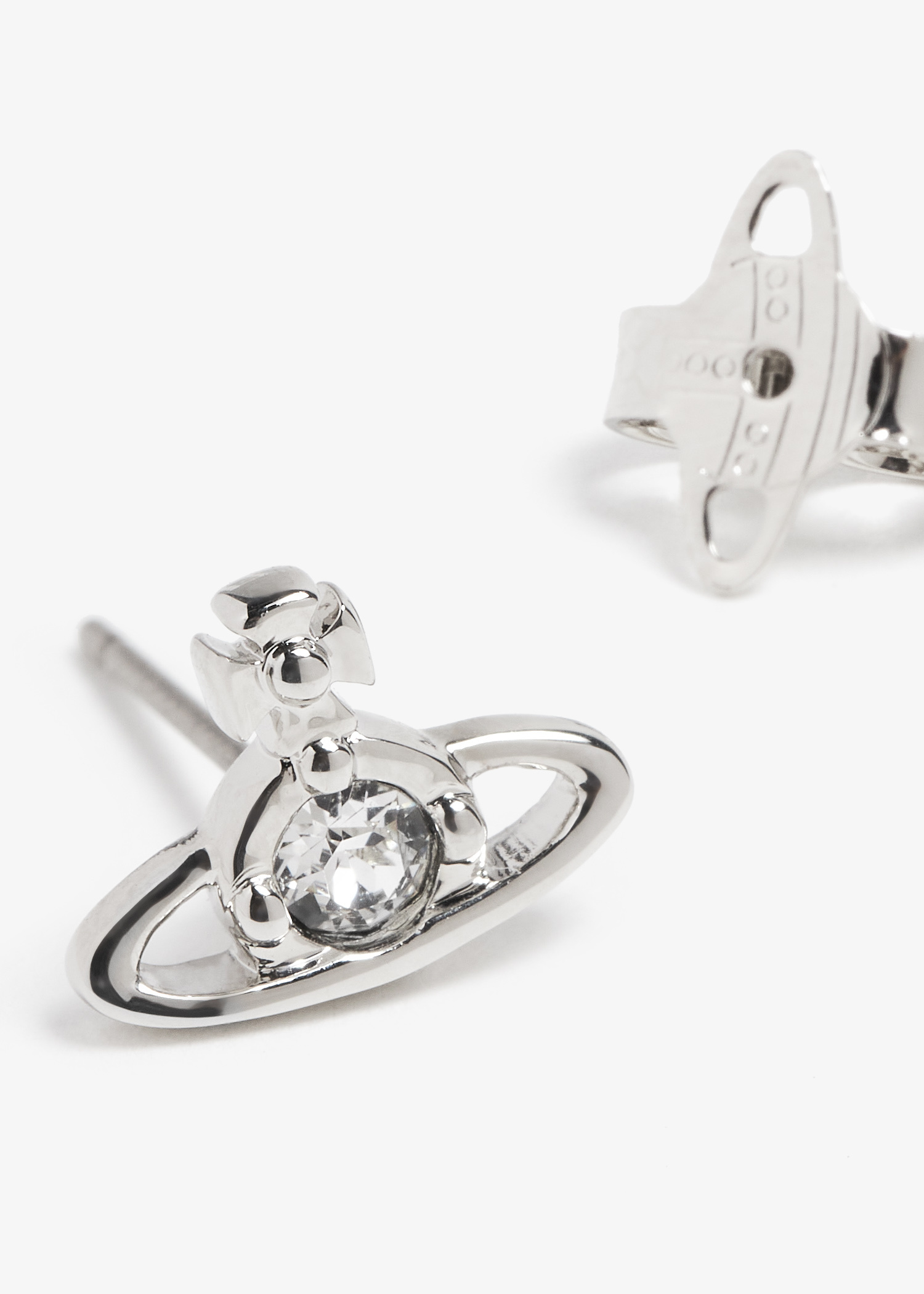 ★Vivienne Westwood★ Vivienne Westwood Nano Solitaire Women Vivienne Westwood Nano solitaire earrings for Women - Silver
