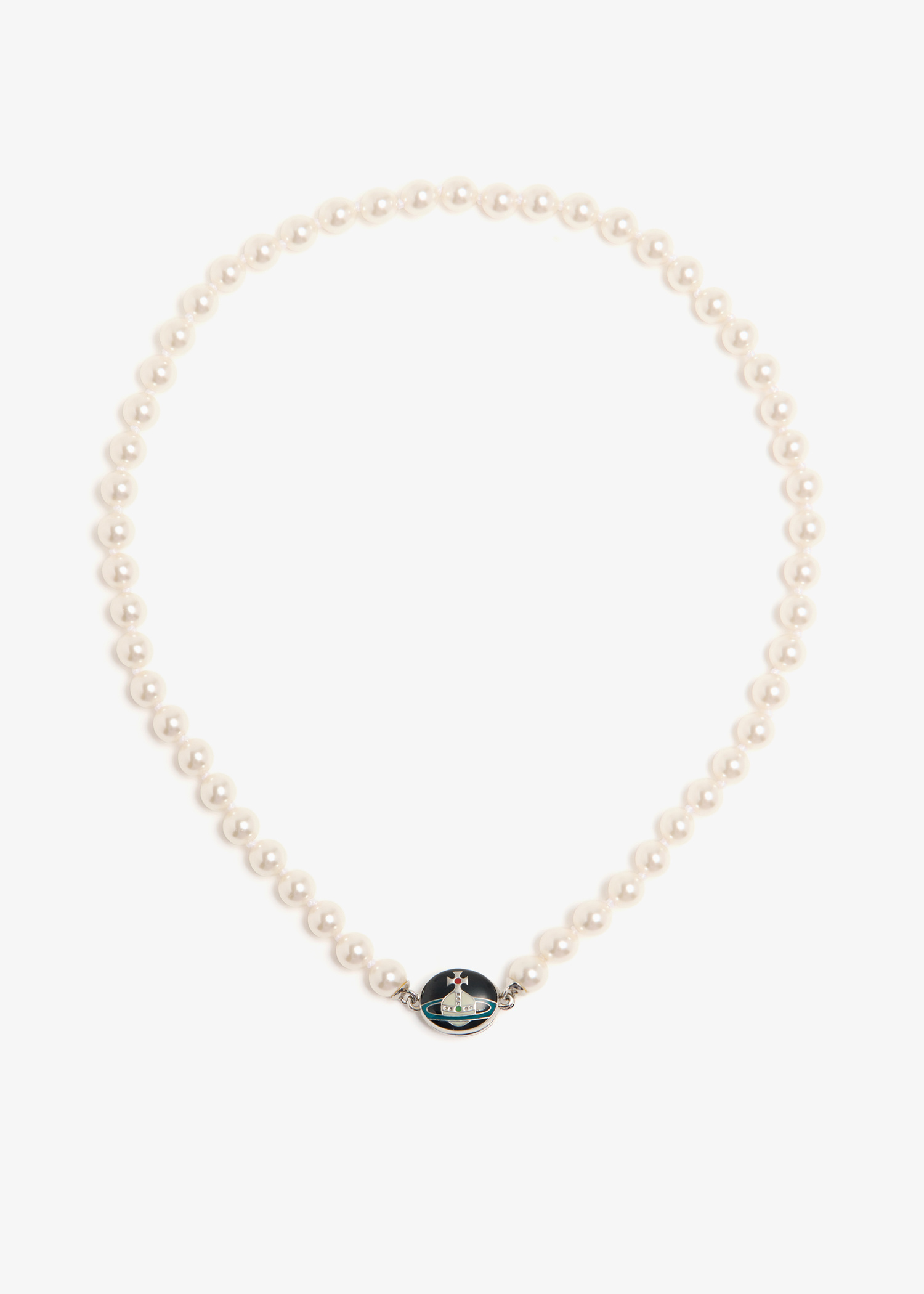 Vivienne Westwood｜FASHION PROPS (LOELIA NECKLACE (63030 Vivienne Westwood Loelia necklace for Women - White in UAE