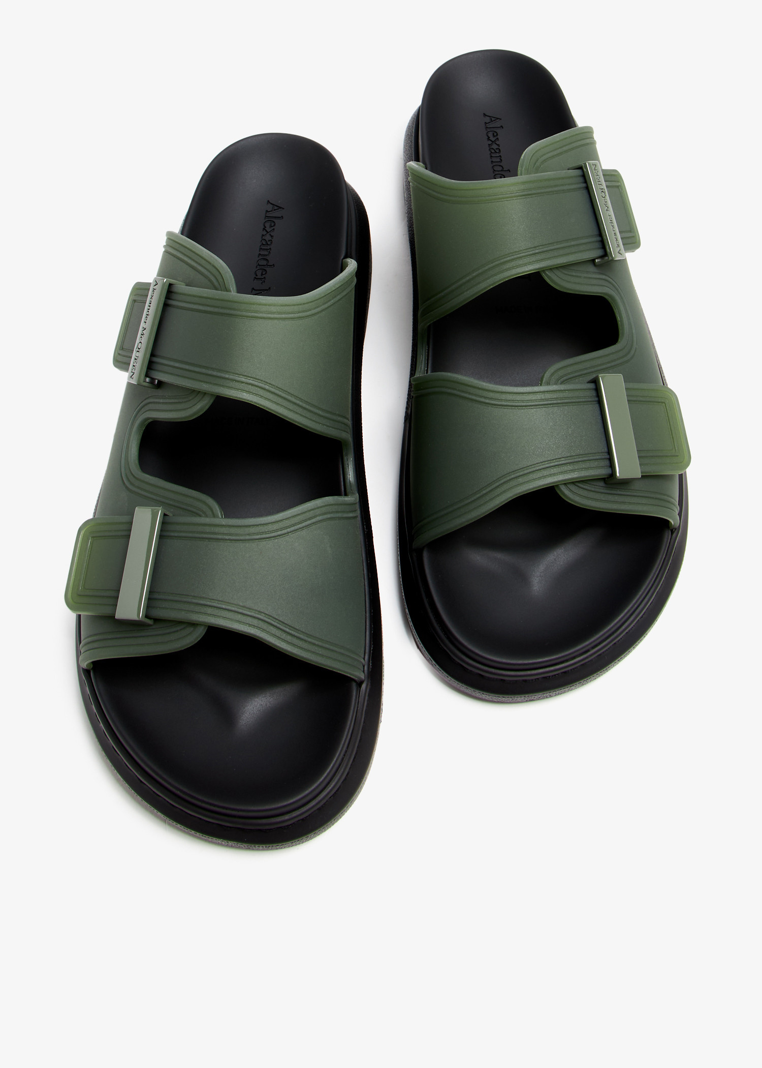 McQueen Hybrid sandals for Men - Green in Qatar | Level Shoes
