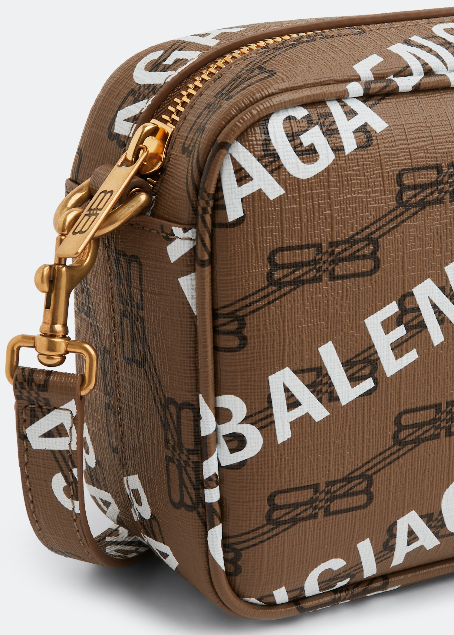 Balenciaga Signature small camera bag for Women - Printed in