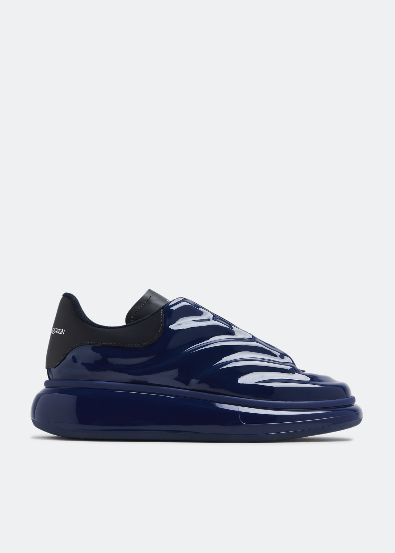 McQueen Oversized gloss sneakers for Men - Blue in Qatar