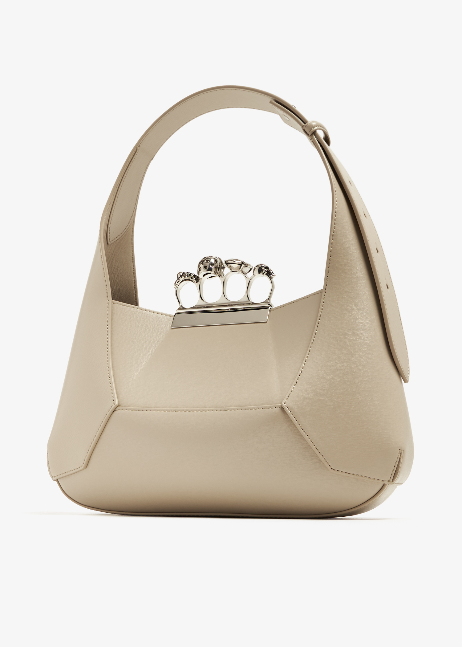 Alexander McQueen Jewelled hobo bag for Women - Beige in UAE