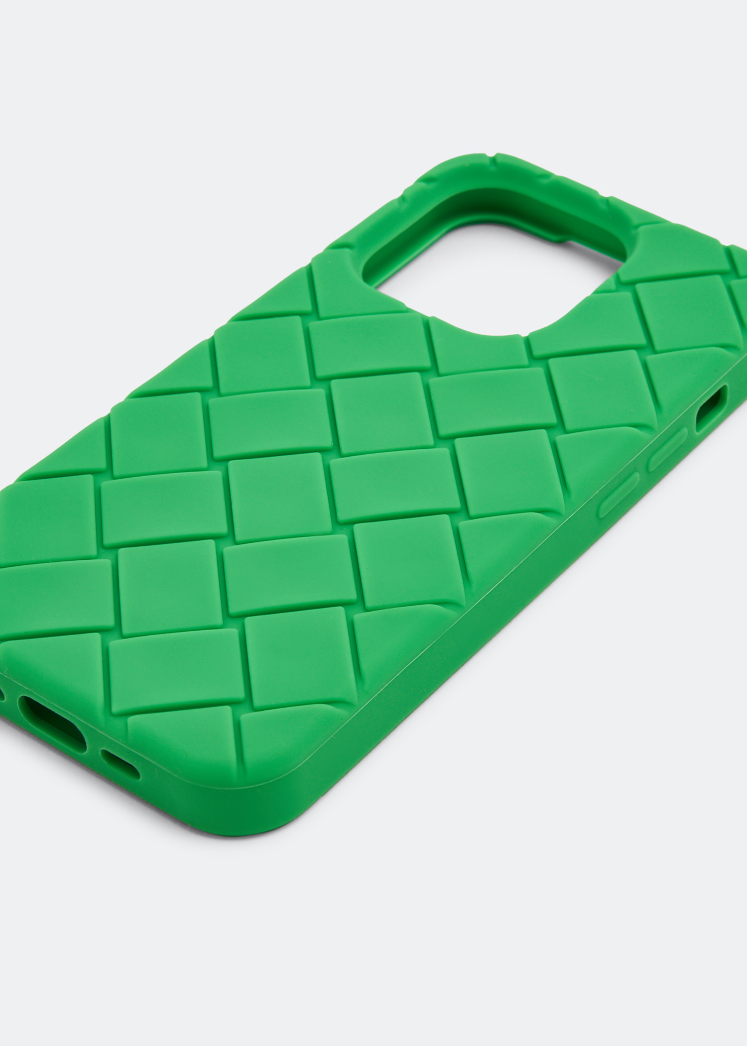 Bottega Veneta® iPhone 14 Pro Case in Parakeet. Shop online now.
