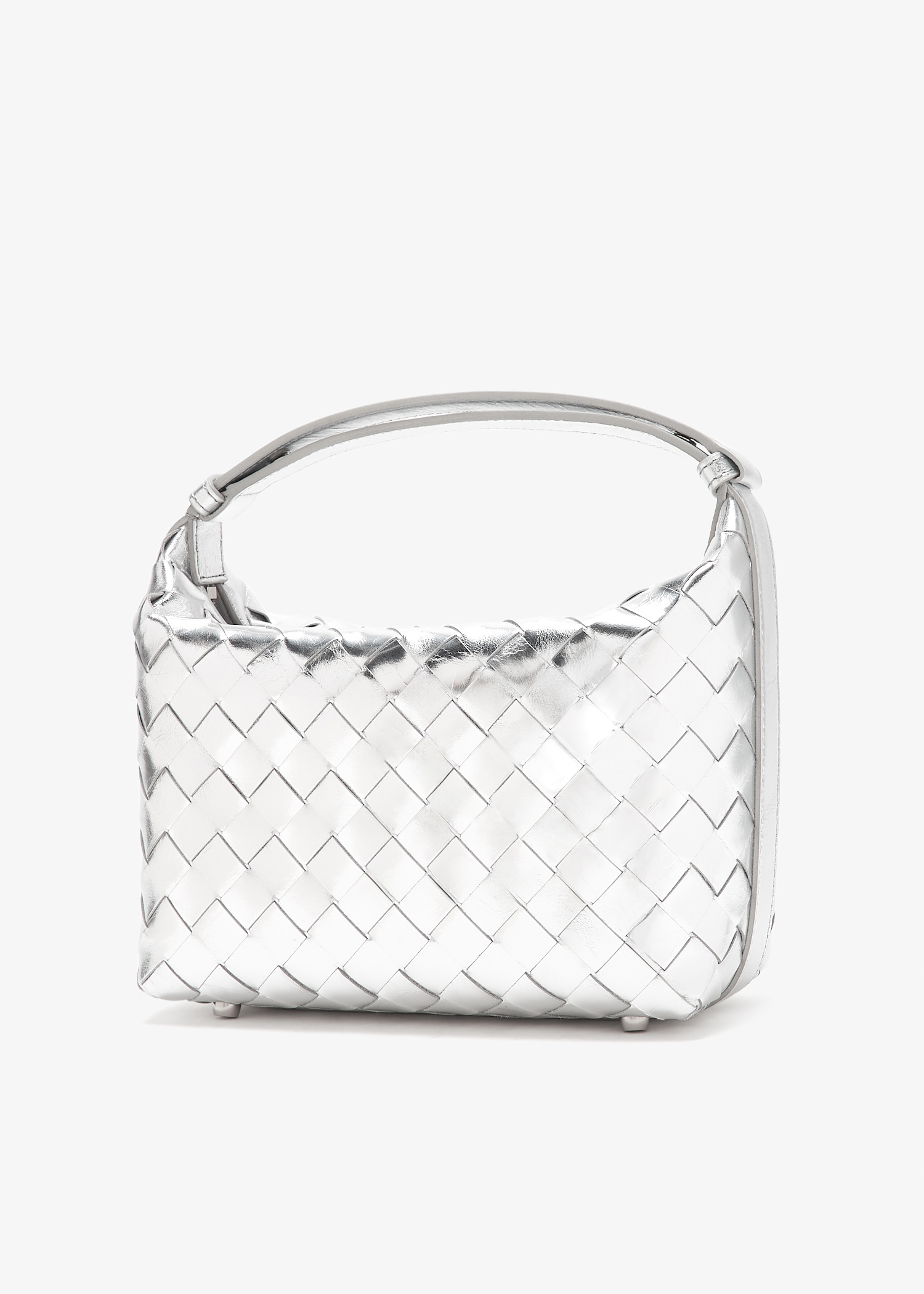 Bottega Veneta Wallace bag for Women - Silver in UAE | Level