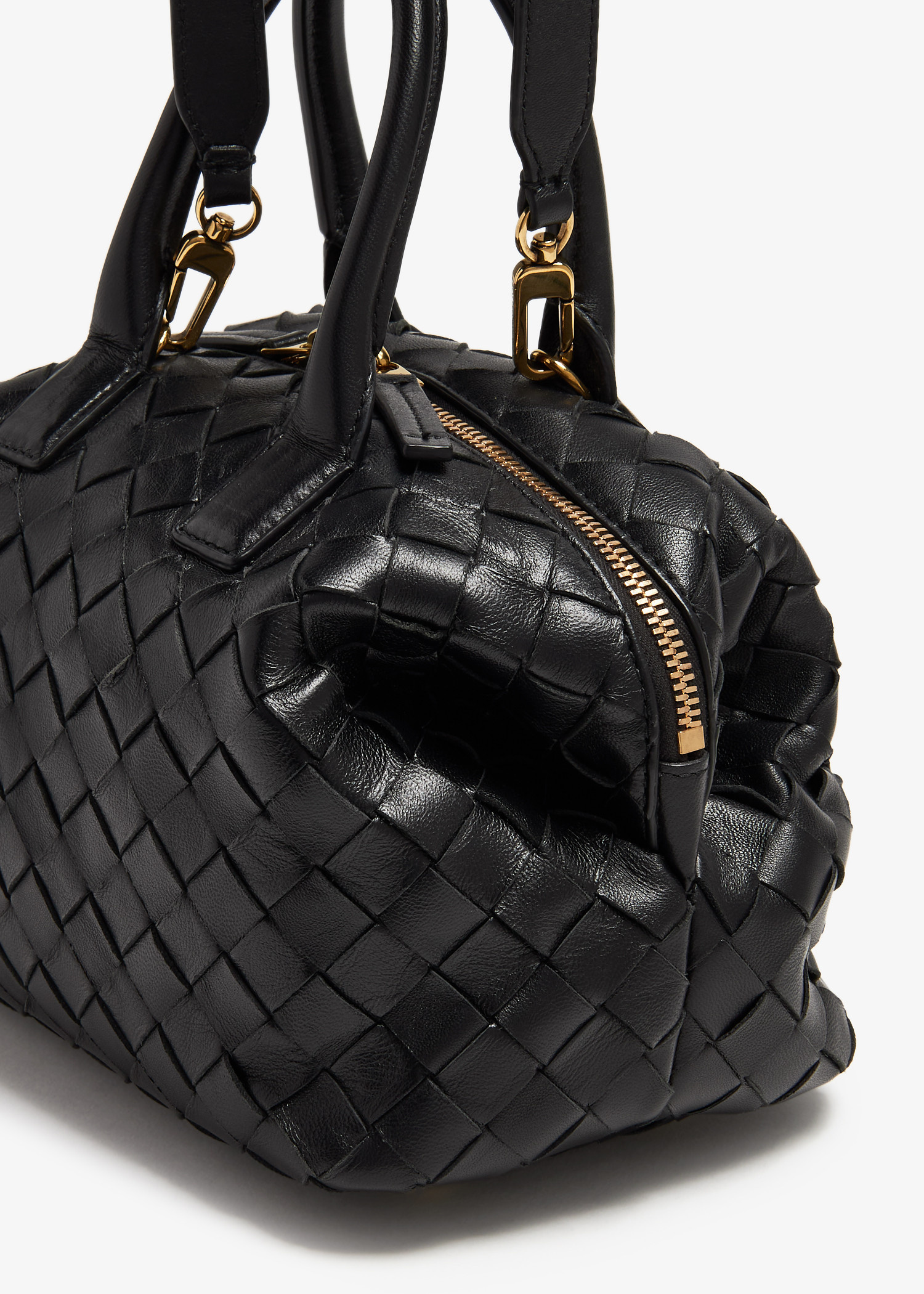Bottega Veneta Mini Bauletto bag for Women - Black in Qatar
