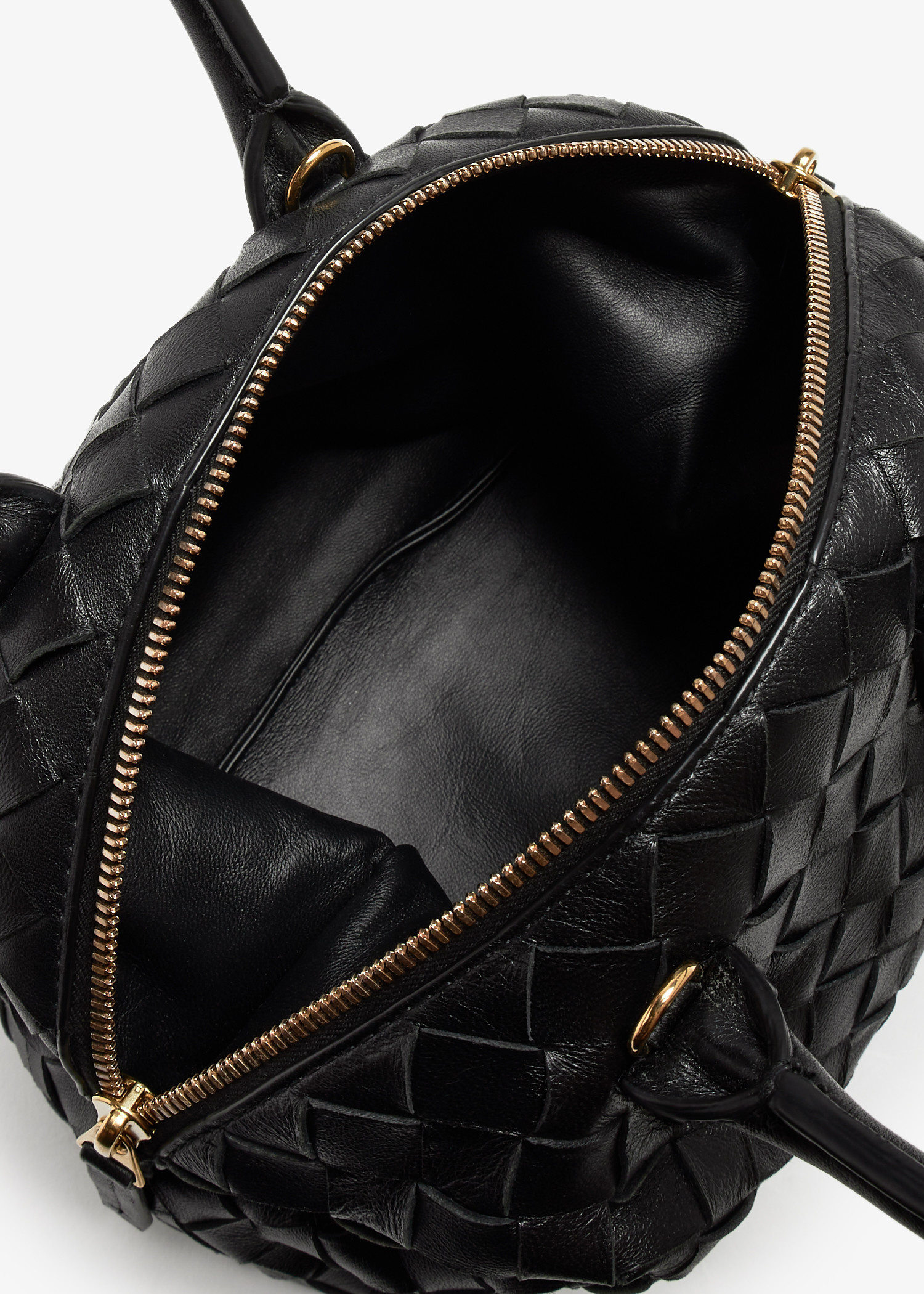 Bottega Veneta Mini Bauletto bag for Women - Black in Qatar