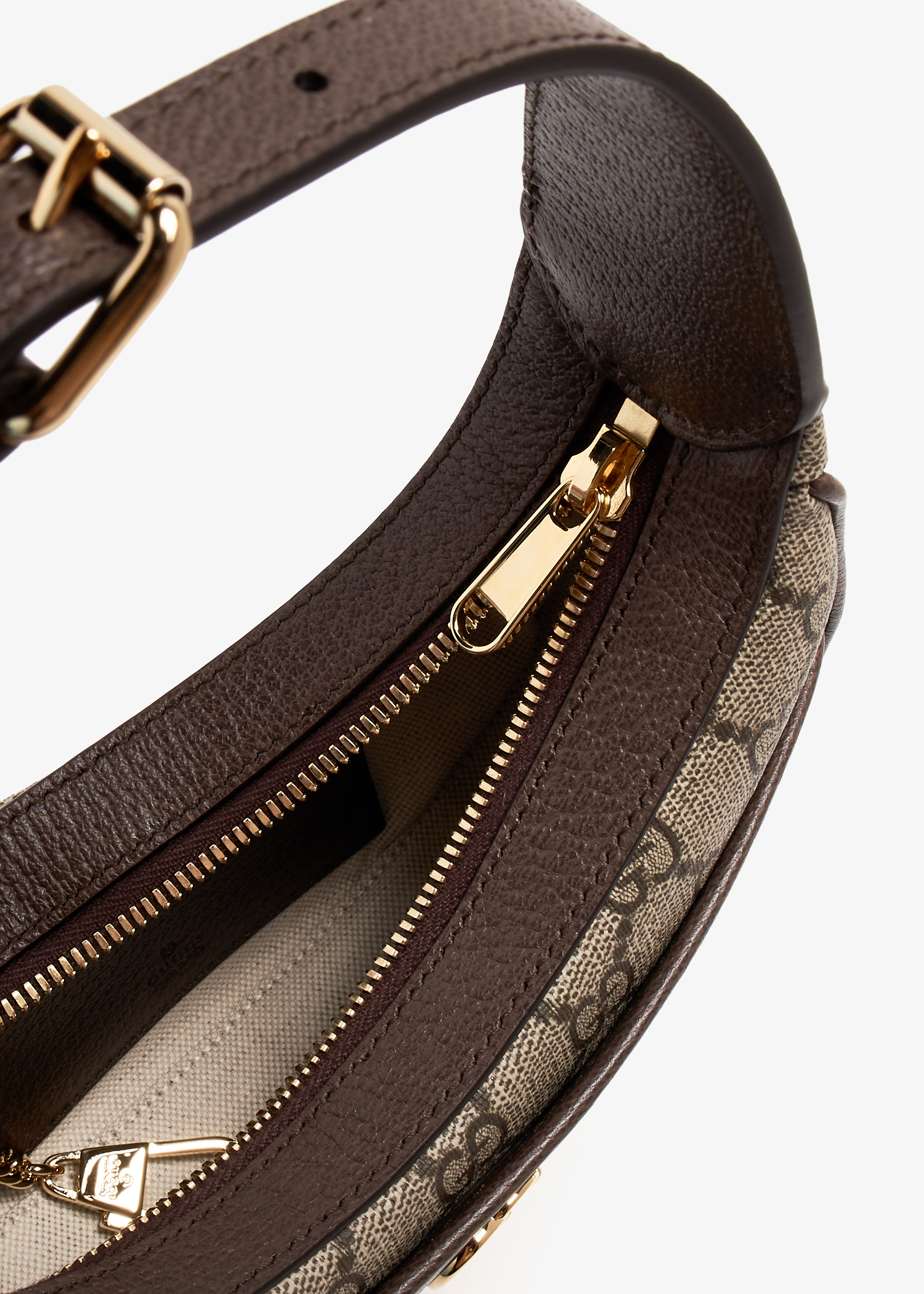 Gucci GG half-moon-shaped mini bag for Women - Beige in