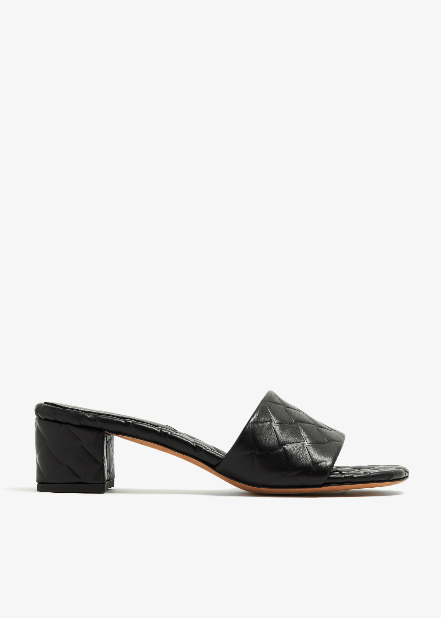 Bottega Veneta Amy mules for Women - Black in Qatar | Level