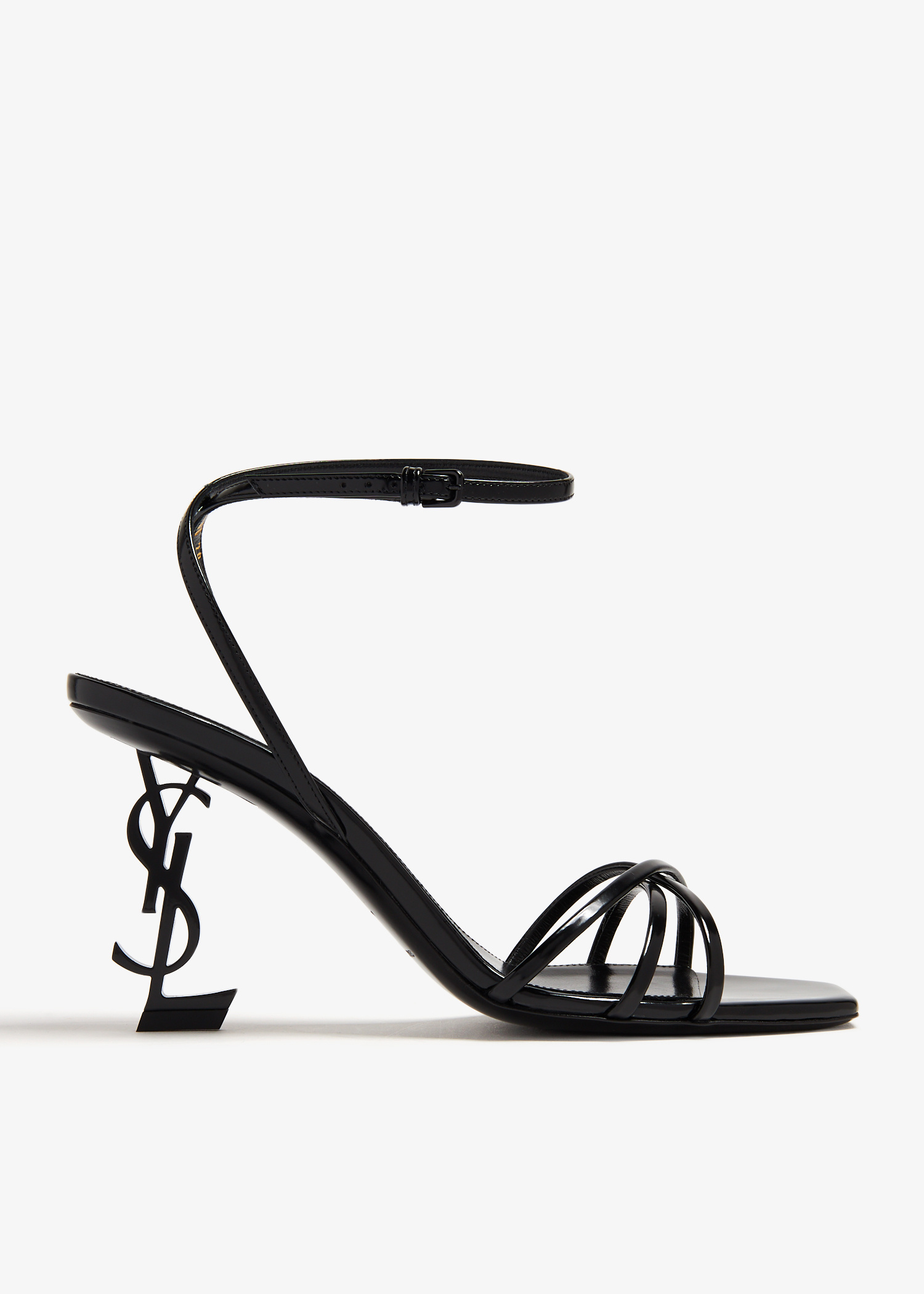 スーパーセール タイムセール 時間 Saint Qatar in Black - Women for sandals Opyum Laurent UNION ARENA(ユニオンアリーナ)