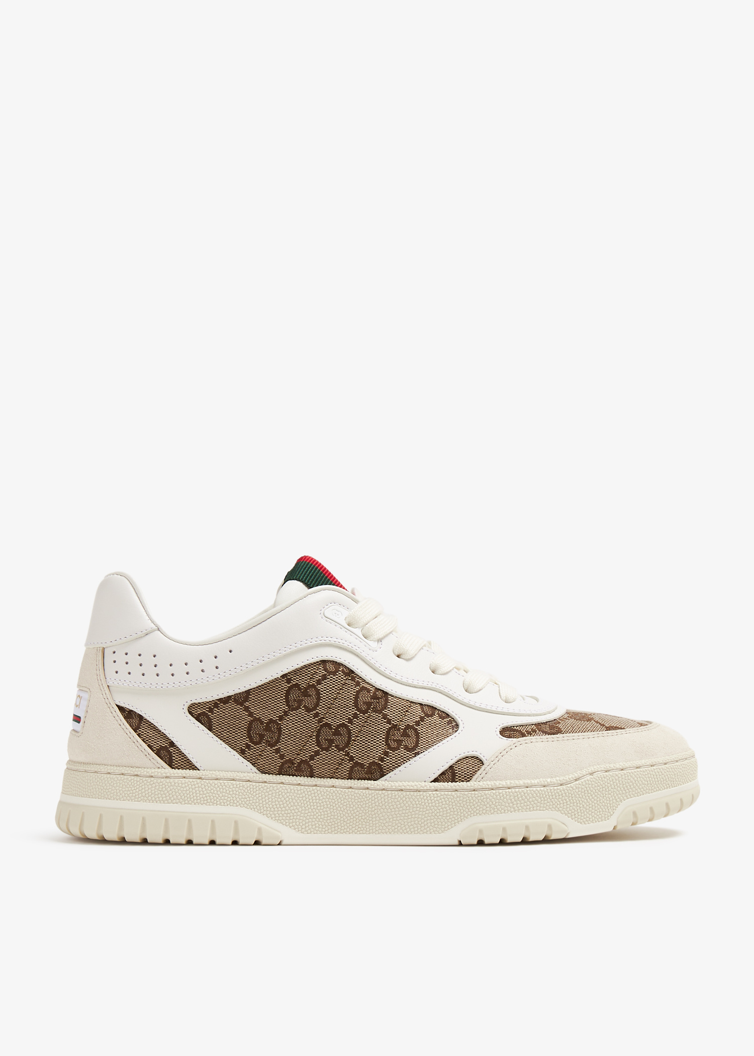 Gucci Re-Web sneakers for Women - Beige in Qatar | Level Shoes